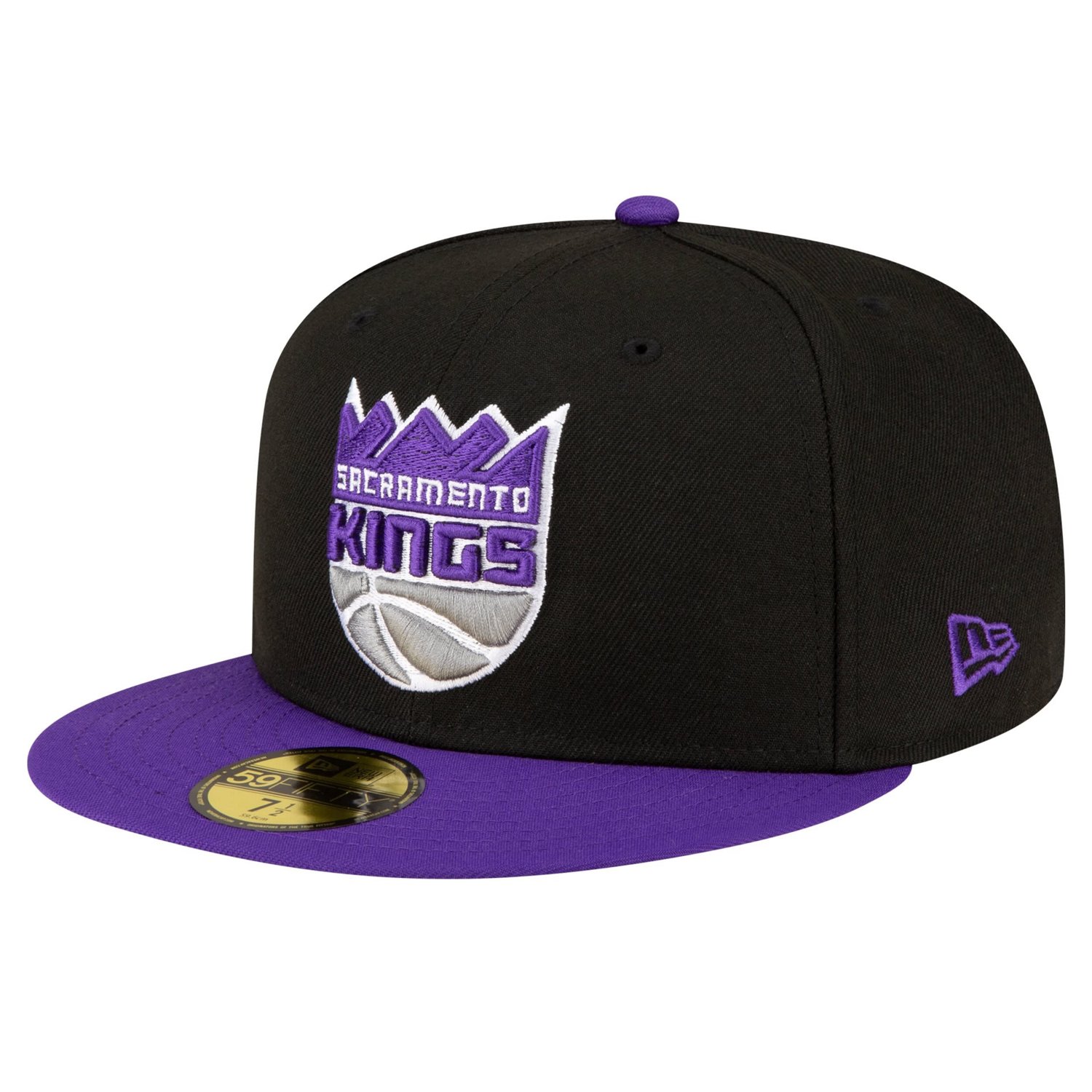 New Era Purple Sacramento Kings 2-Tone 59FIFTY Fitted Hat