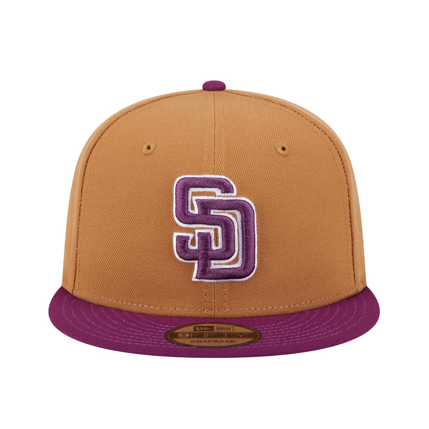 New Era Purple San Diego Padres Color Pack Two-Tone 9FIFTY Snapback Hat - view number 2