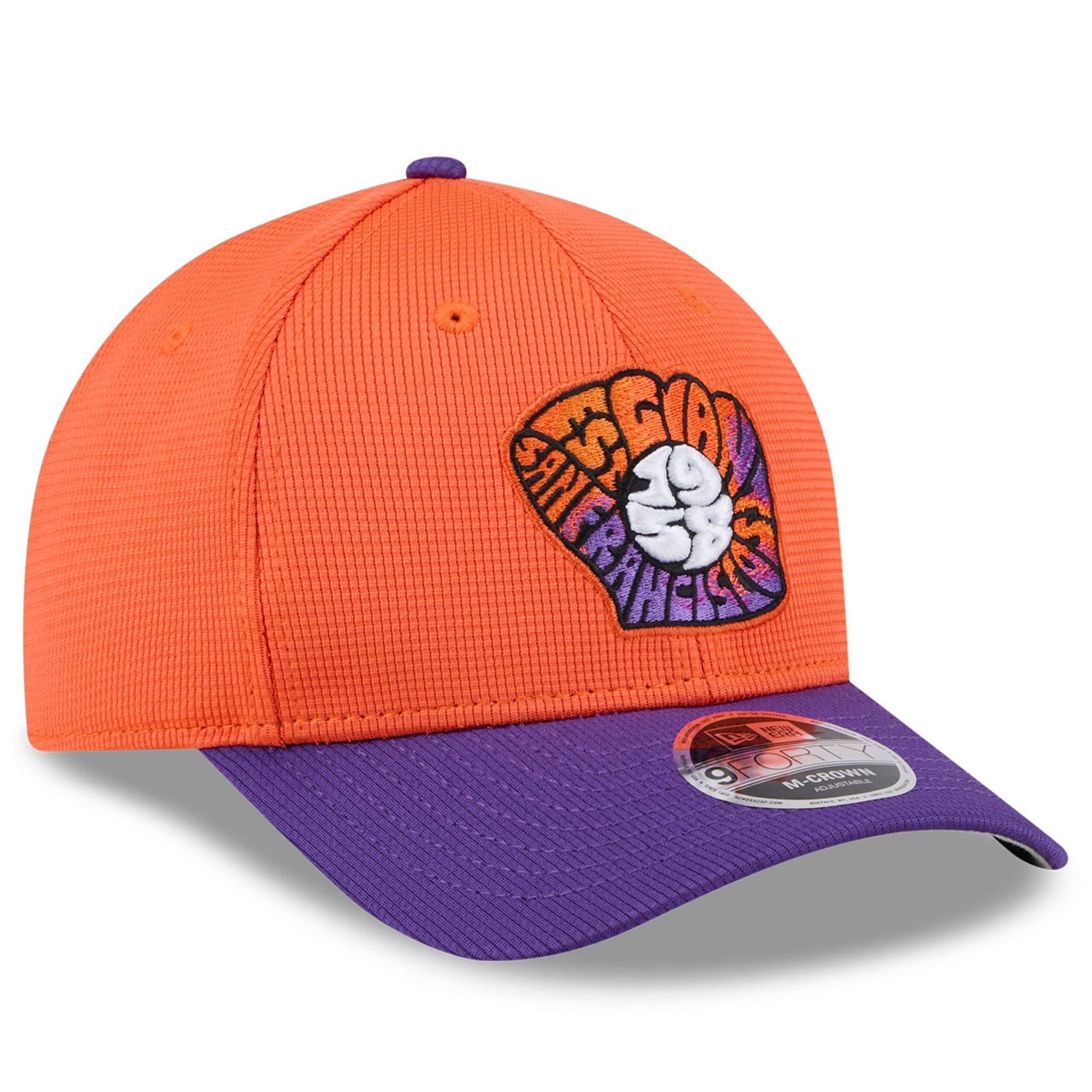 New Era Purple San Francisco Giants 2025 City Connect Batting Practice 9FORTY Adjustable Hat - view number 3