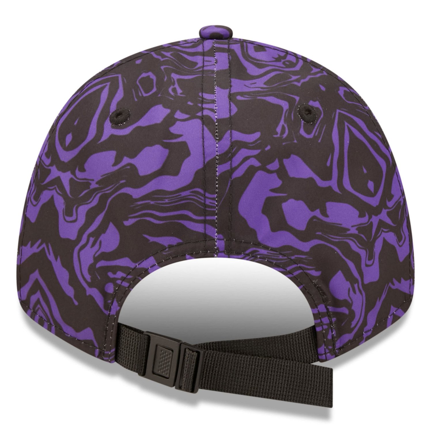 New Era Purple Tottenham Hotspur Allover Print 9FORTY Adjustable Hat - view number 4