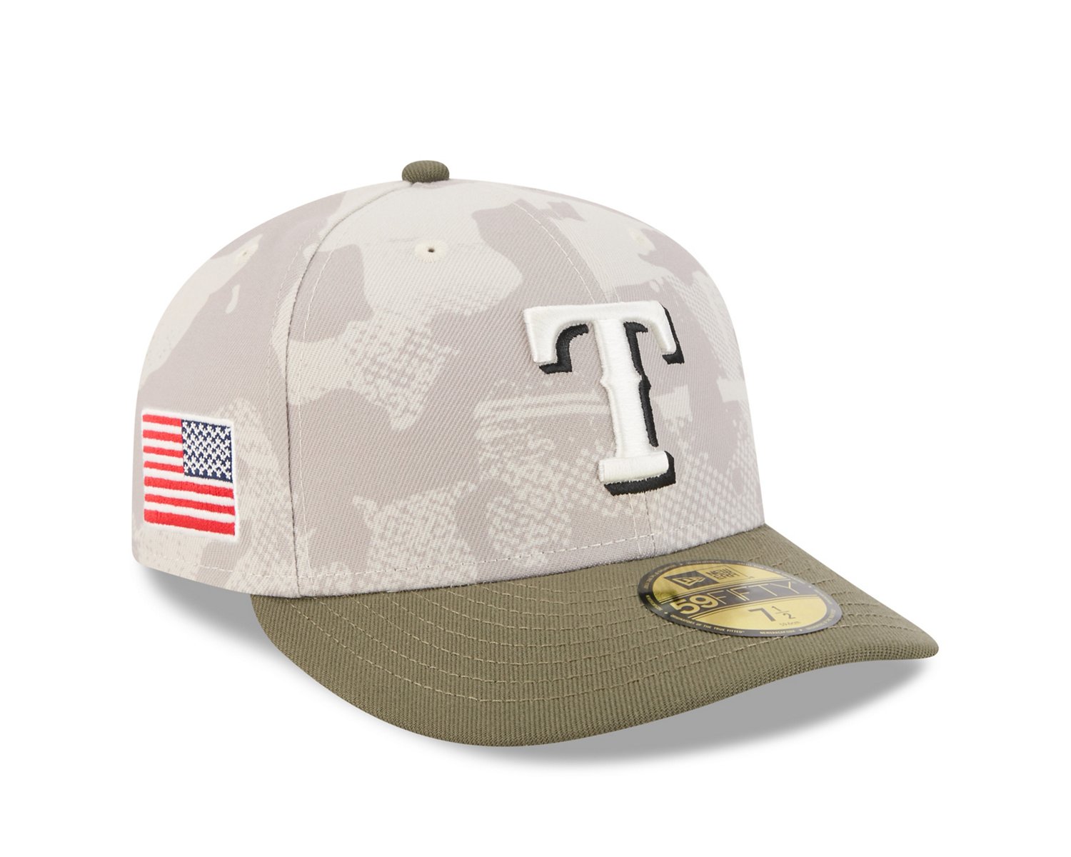 New Era Rangers '25 Armed Forces 5950 Cap - view number 4