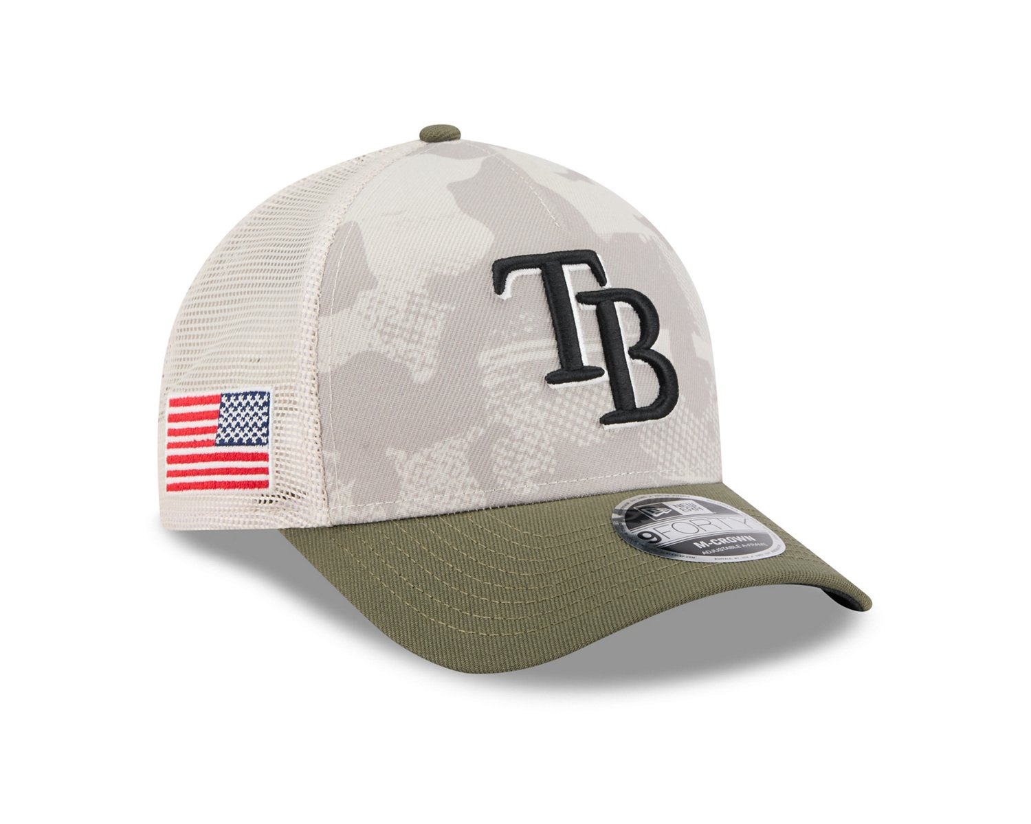 New Era Rays '25 Armed Forces 940 M-Crown Cap - view number 4