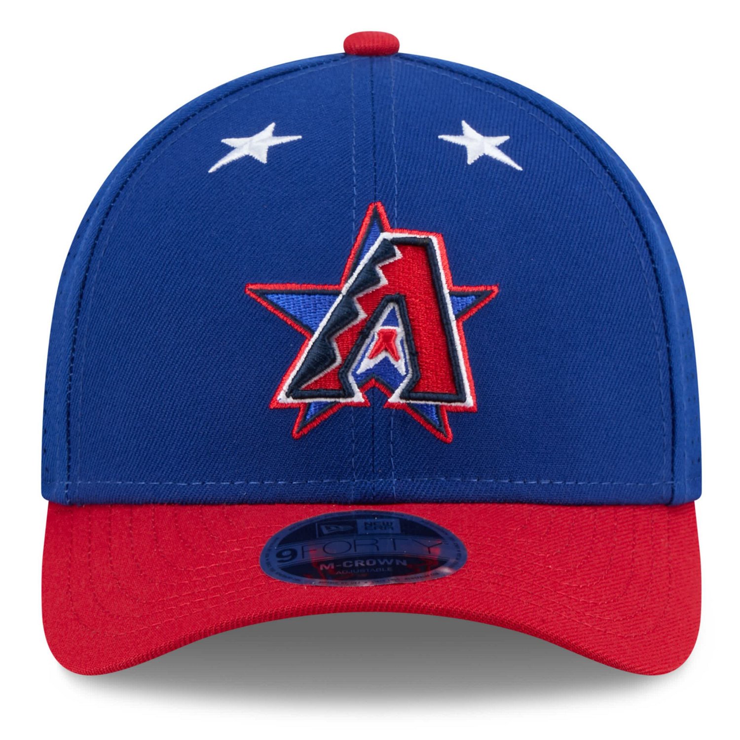New Era Red Arizona Diamondbacks 2025 MLB All-Star Game Workout 9FORTY M-Crown Adjustable Hat - view number 2