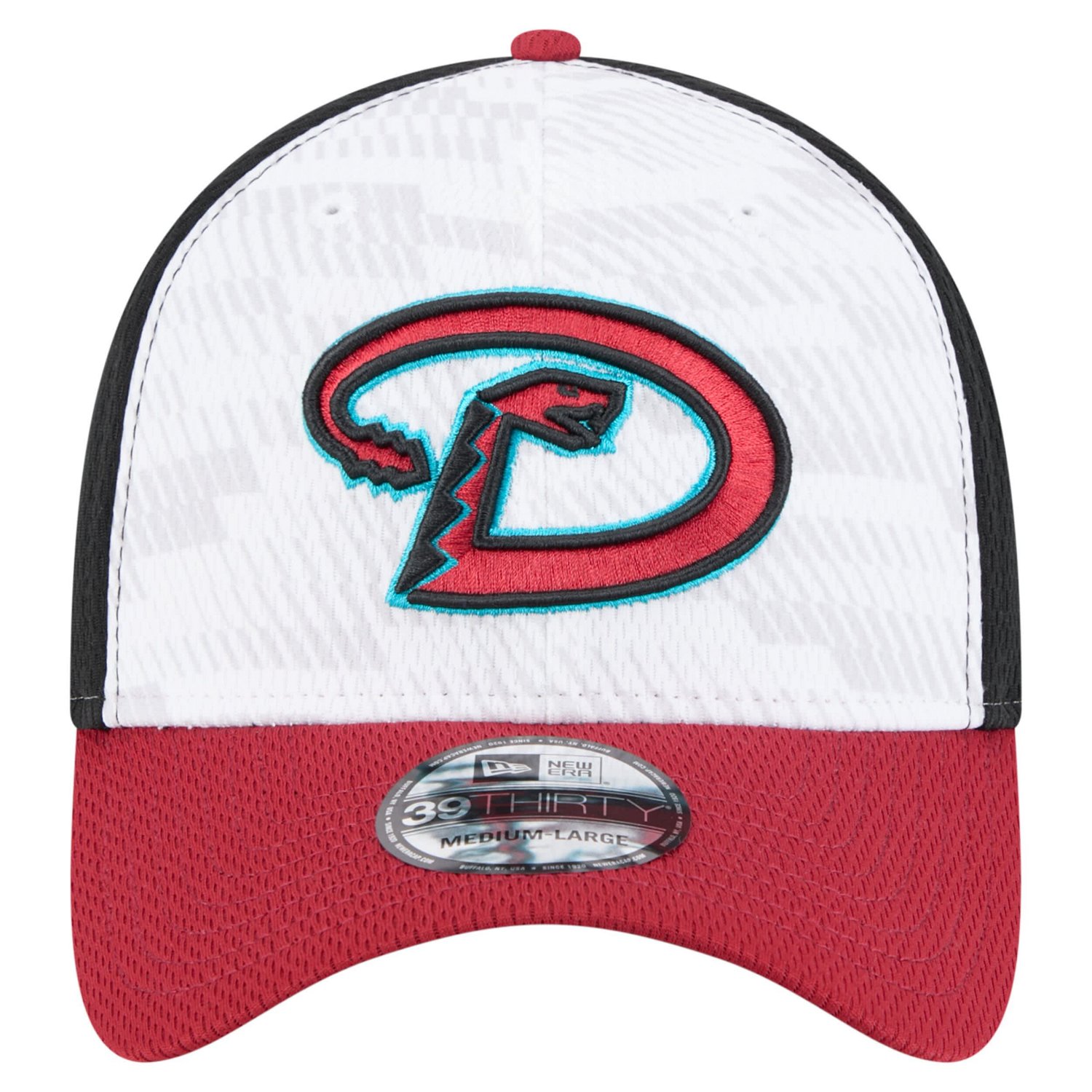 New Era Red Arizona Diamondbacks 2025 MLB Clubhouse 39THIRTY Flex Hat - view number 2