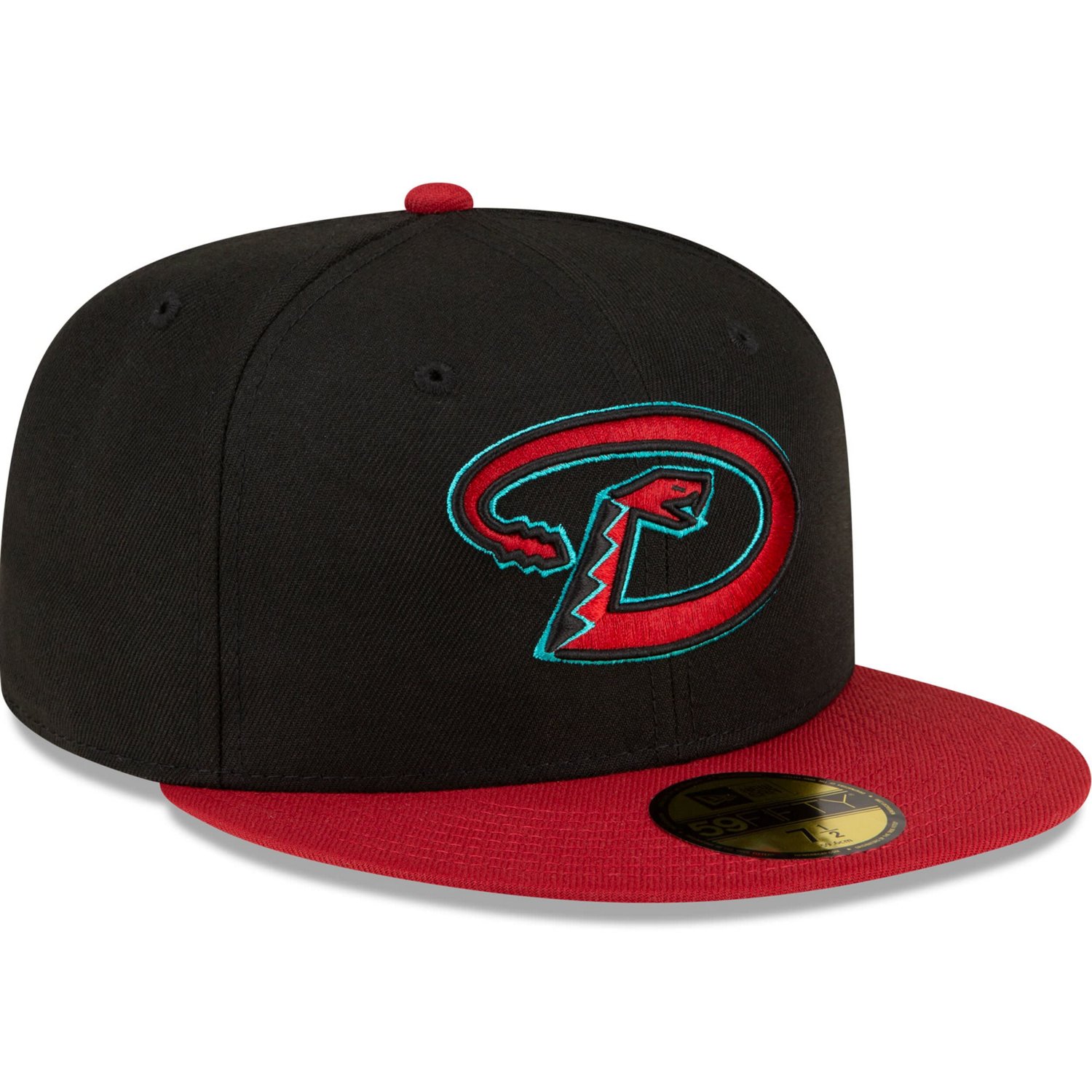 New Era Red Arizona Diamondbacks Road Authentic Collection On-Field 59FIFTY Fitted Hat - view number 3