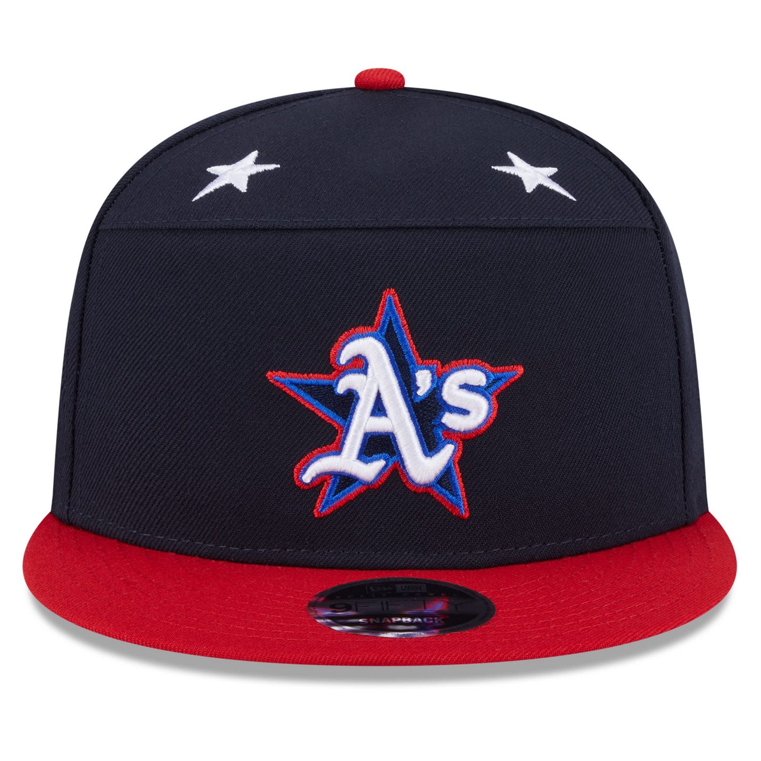 New Era Red Athletics 2025 MLB All-Star Game Workout Side Patch 9FIFTY Snapback Hat