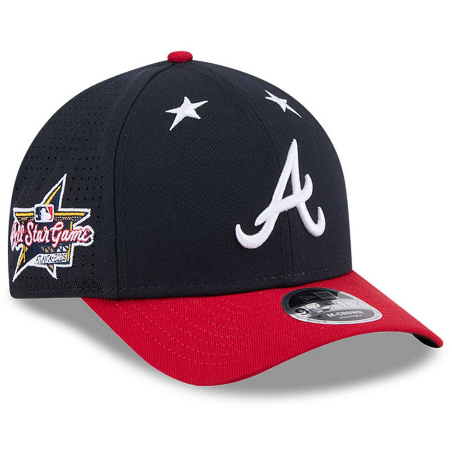 New Era Red Atlanta Braves 2025 MLB All-Star Game 9FORTY M-Crown Adjustable Hat - view number 1