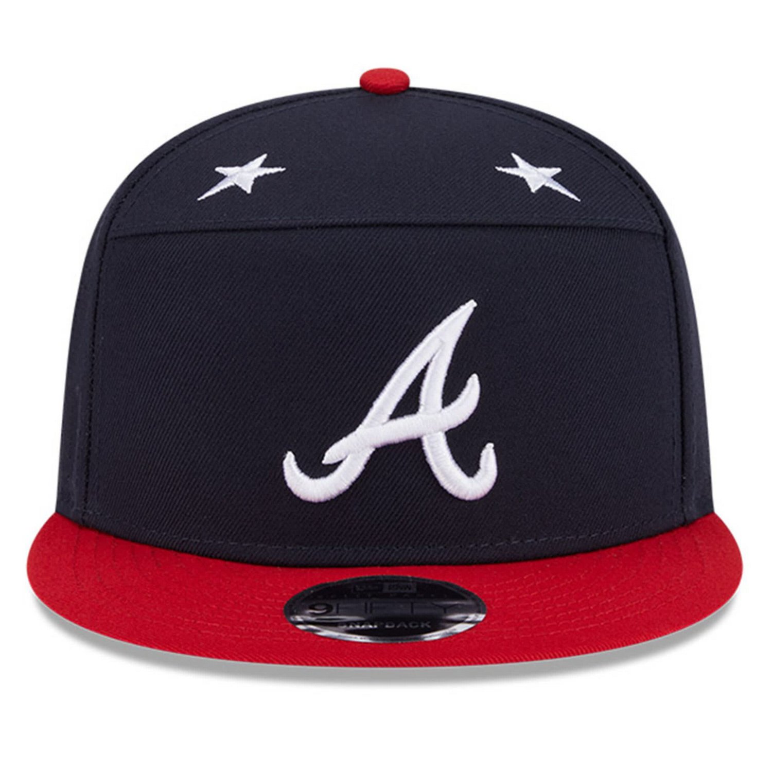 New Era Red Atlanta Braves 2025 MLB All-Star Game Side Patch 9FIFTY Snapback Hat