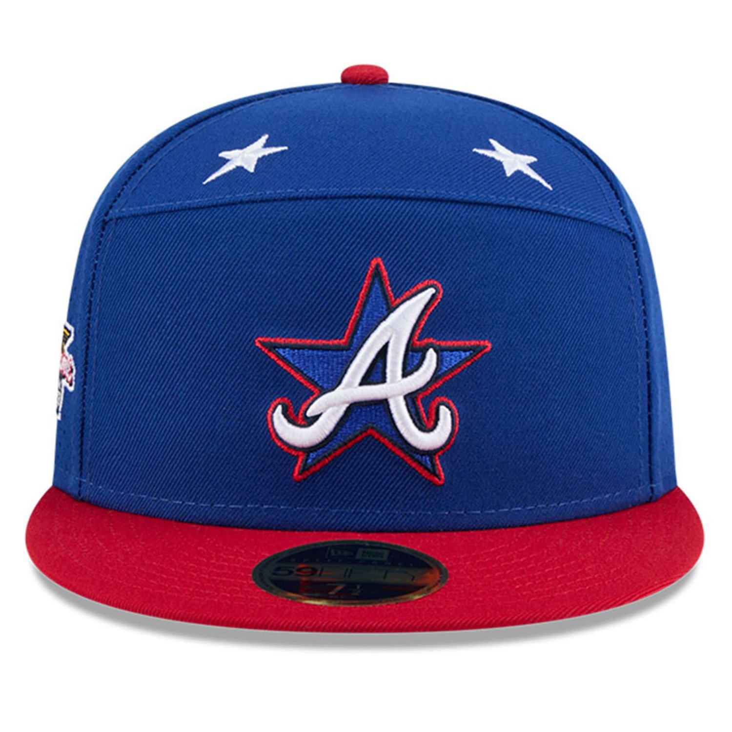 New Era Red Atlanta Braves 2025 MLB All-Star Game Workout Side Patch 59FIFTY Fitted Hat - view number 2