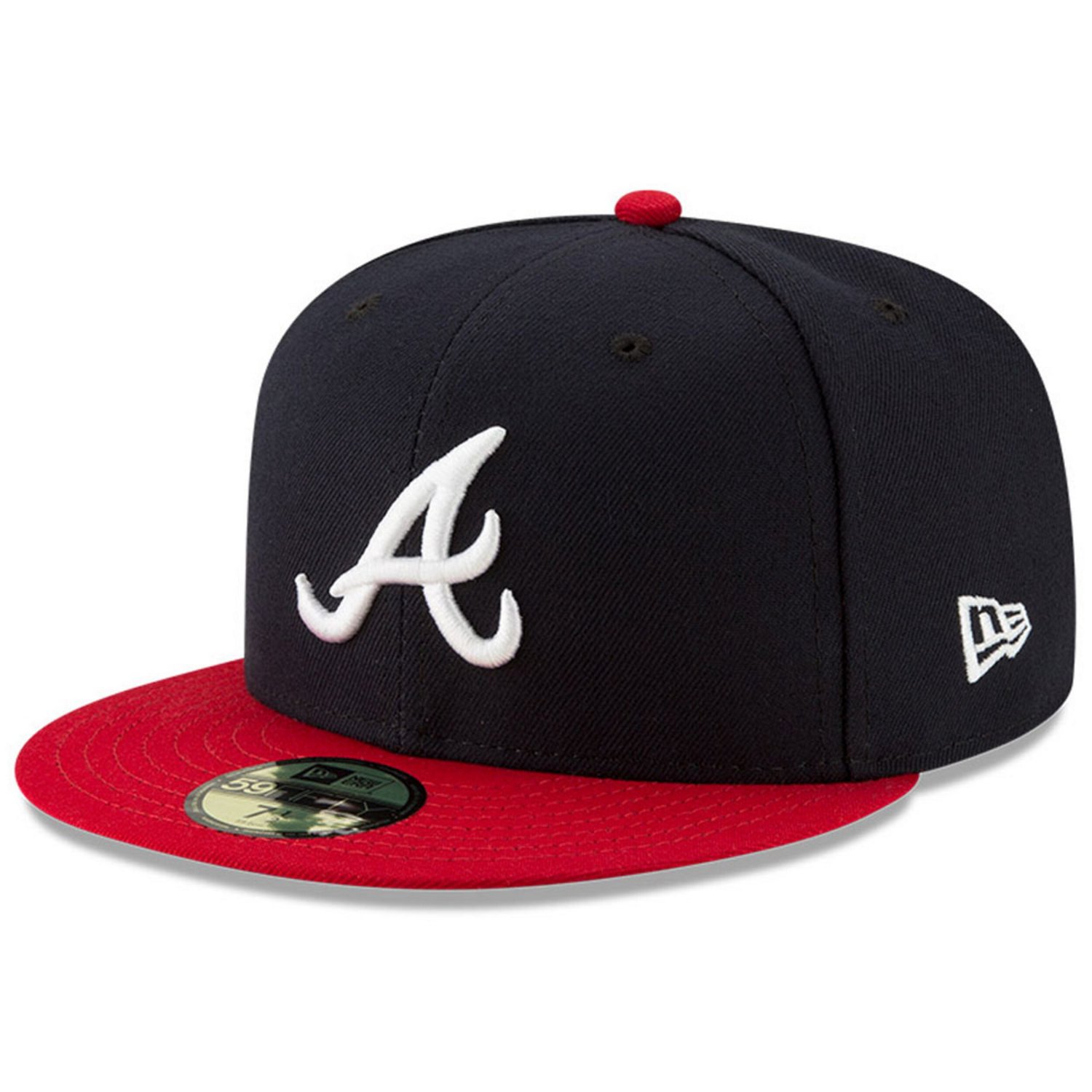 New Era /Red Atlanta Braves National Baseball Hall of Fame 59FIFTY Fitted Hat                                                    - view number 3