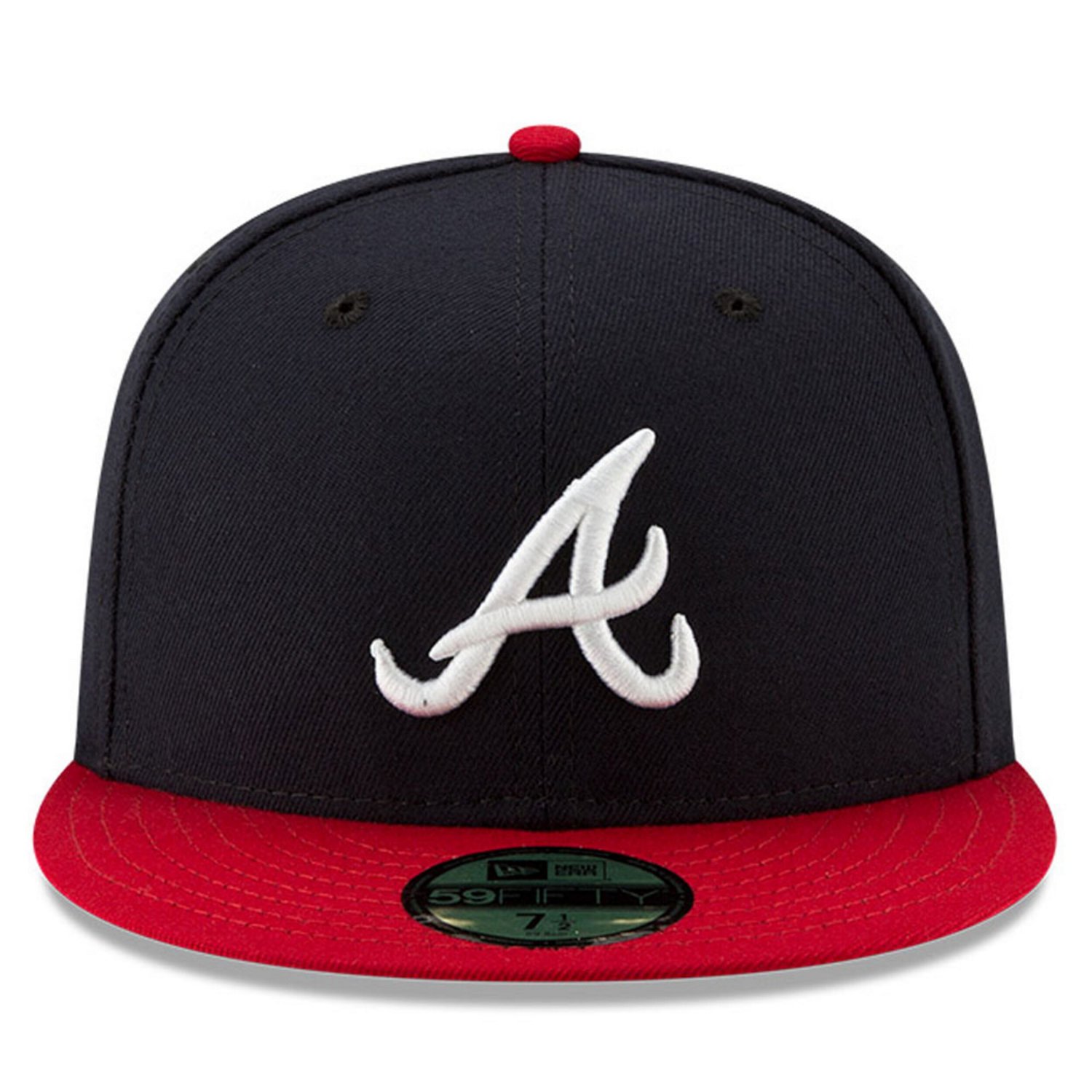 New Era /Red Atlanta Braves National Baseball Hall of Fame 59FIFTY Fitted Hat                                                    - view number 2