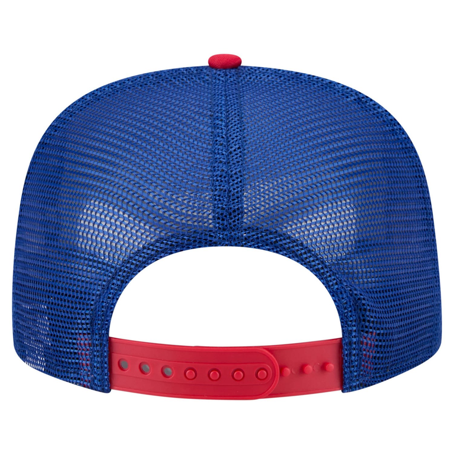 New Era Red Atlanta Braves Retro Script Trucker 9FIFTY Snapback Hat