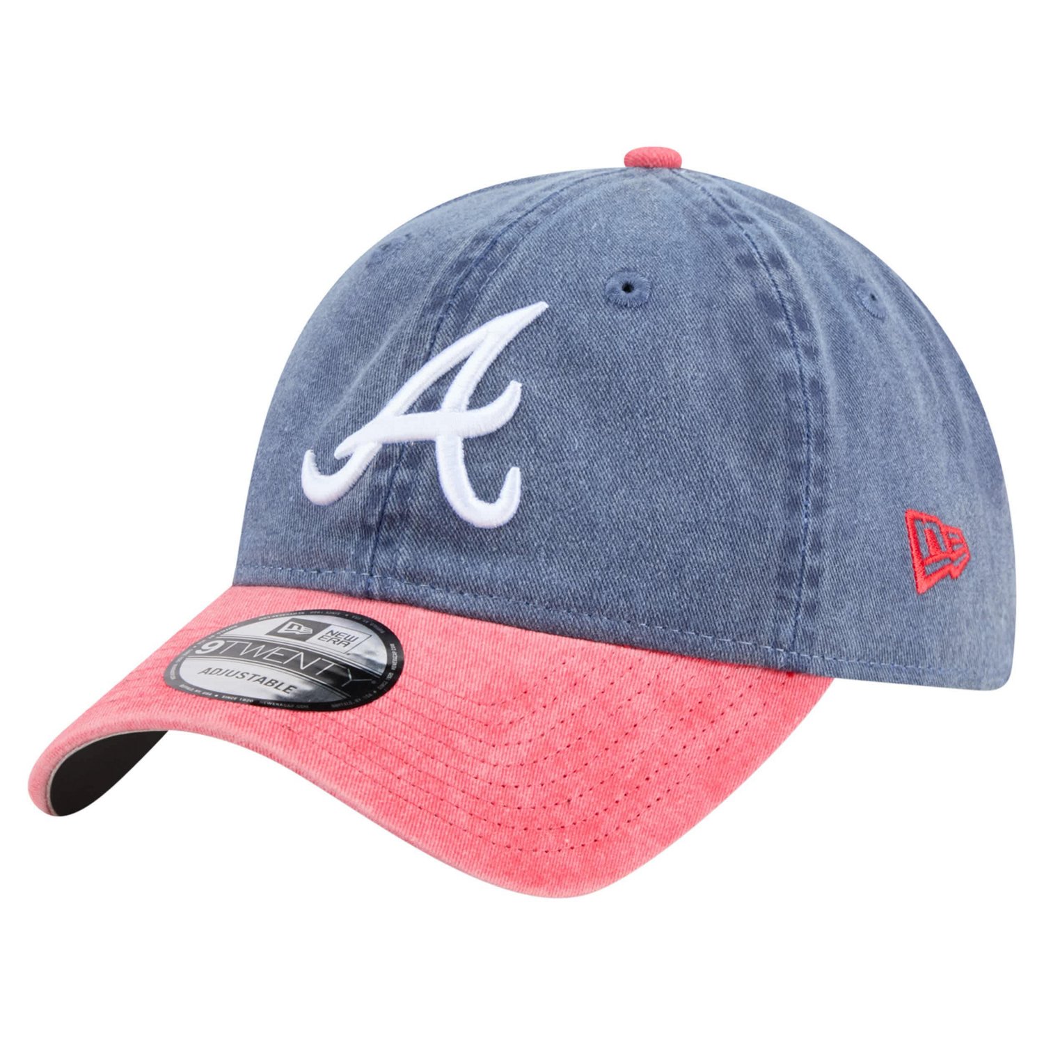 New Era Red Atlanta Braves Select 9TWENTY Adjustable Hat - view number 1
