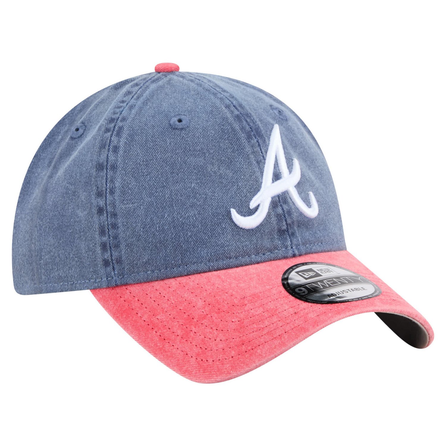 New Era Red Atlanta Braves Select 9TWENTY Adjustable Hat - view number 3