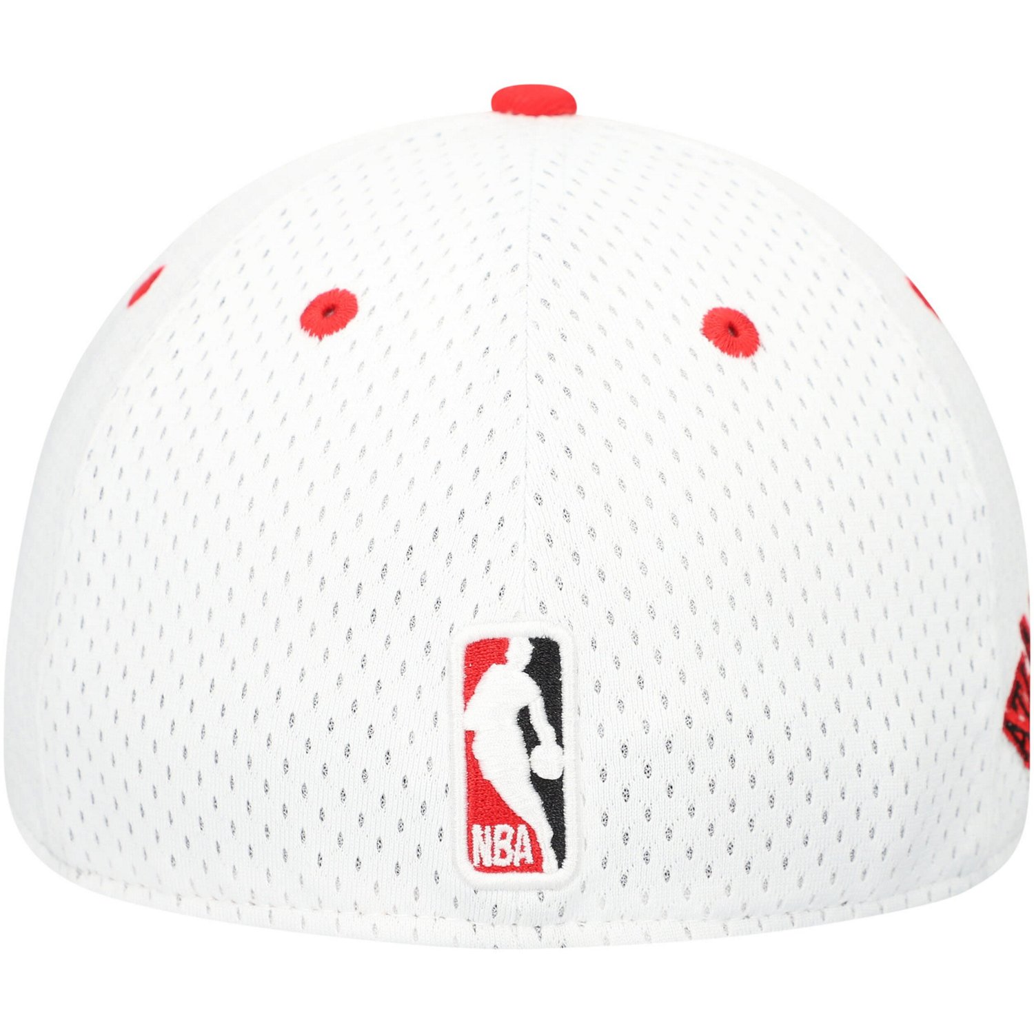 New Era /Red Atlanta Hawks Throwback 2Tone 59FIFTY Fitted Hat                                                                    - view number 4