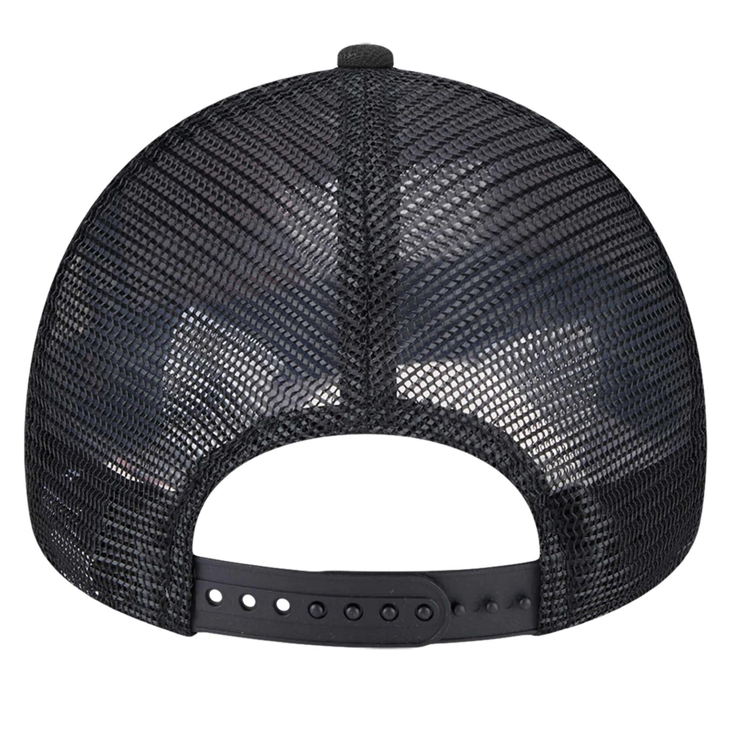 New Era Red Atlanta Hawks Tip Off A-Frame Trucker 9FORTY Adjustable Hat                                                          - view number 4