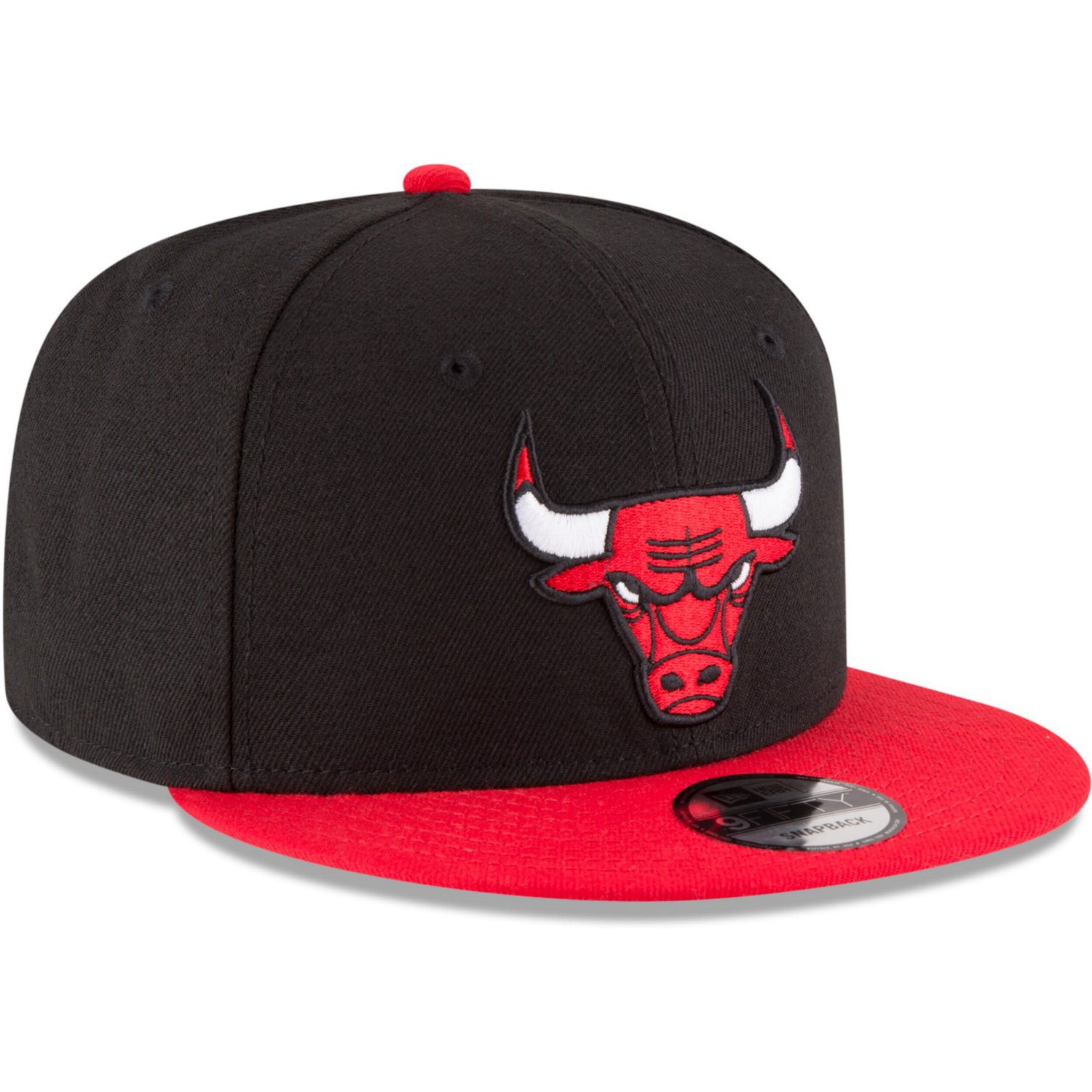 New Era Red Chicago Bulls Two-Tone 9FIFTY Adjustable Hat - view number 3
