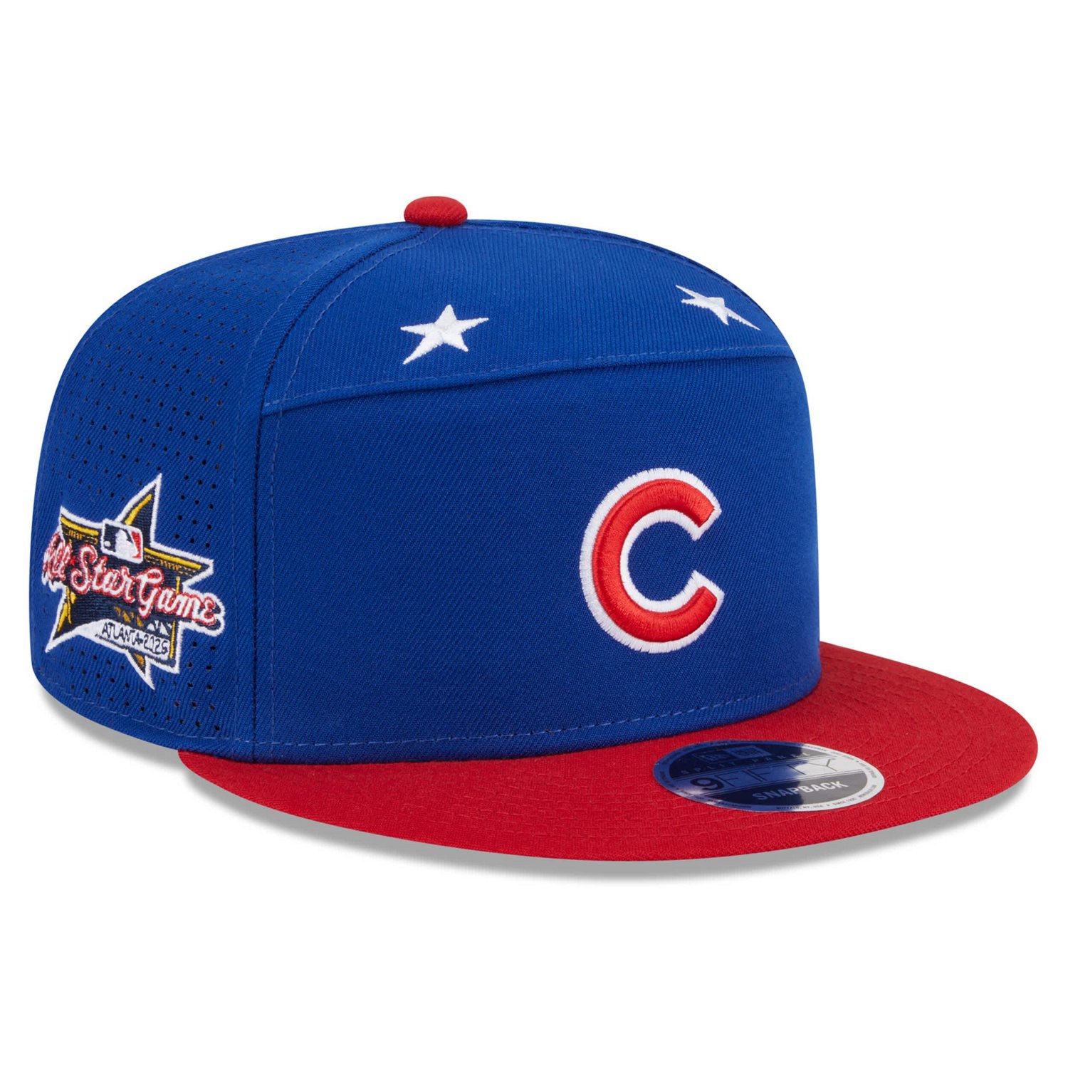 New Era Red Chicago Cubs 2025 MLB All-Star Game Side Patch 9FIFTY Snapback Hat
