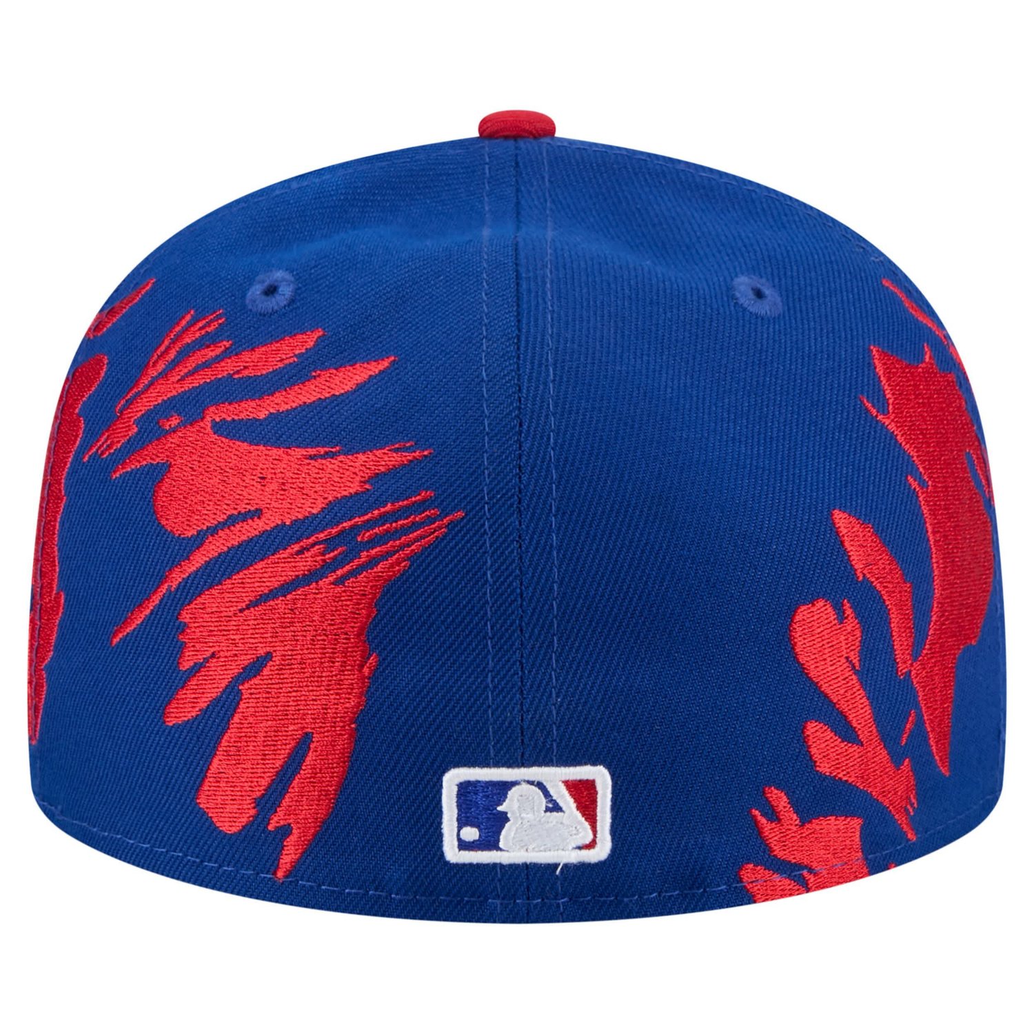 New Era Red Chicago Cubs Retro Pattern 59FIFTY Fitted Hat - view number 4