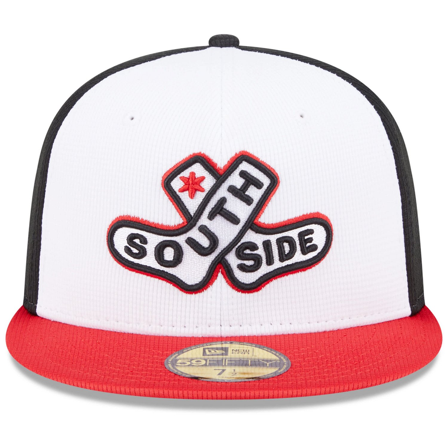 New Era Red Chicago Sox 2025 City Connect Batting Practice 59FIFTY Fitted Hat - view number 2