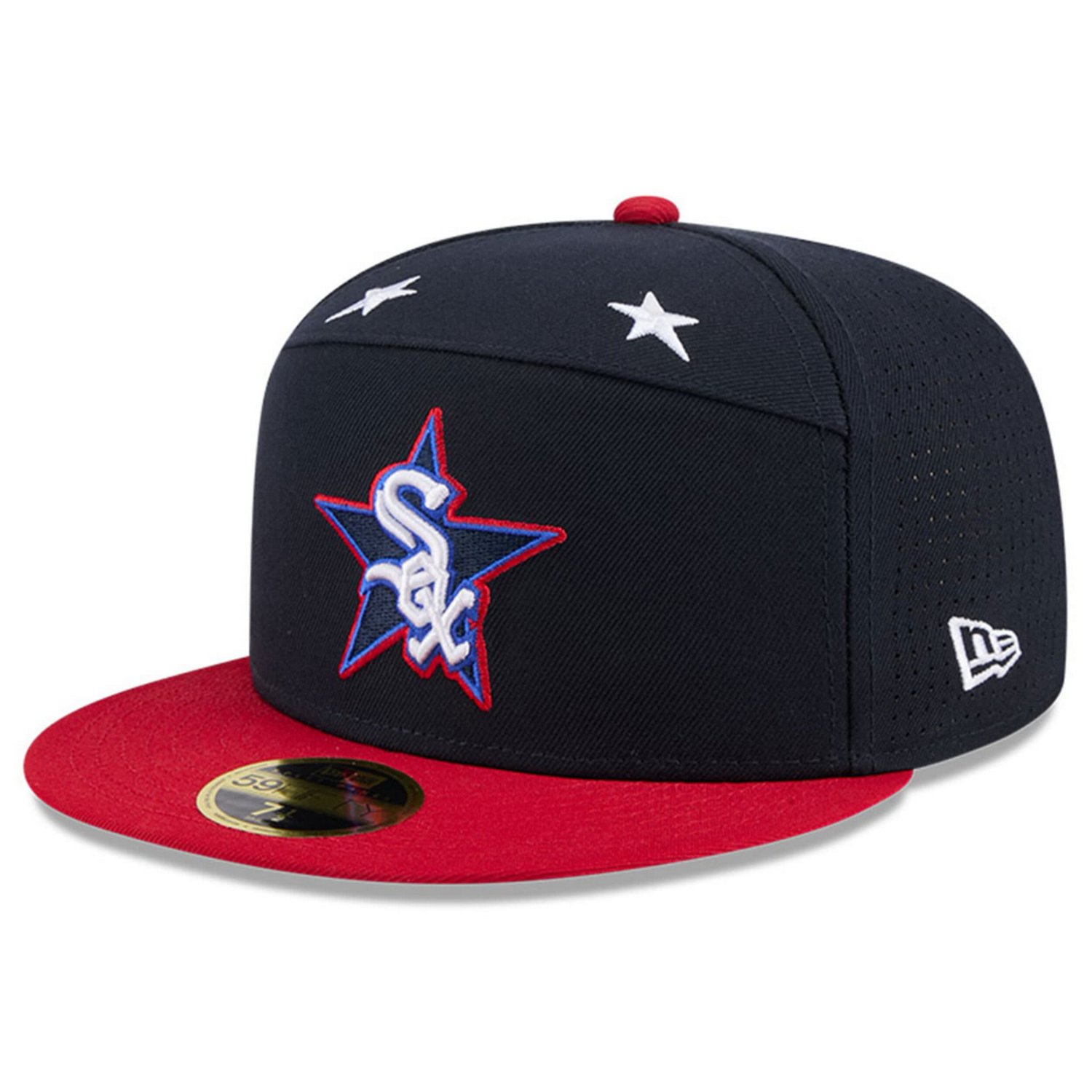 New Era Red Chicago White Sox 2025 MLB All-Star Game Workout Side Patch 59FIFTY Fitted Hat