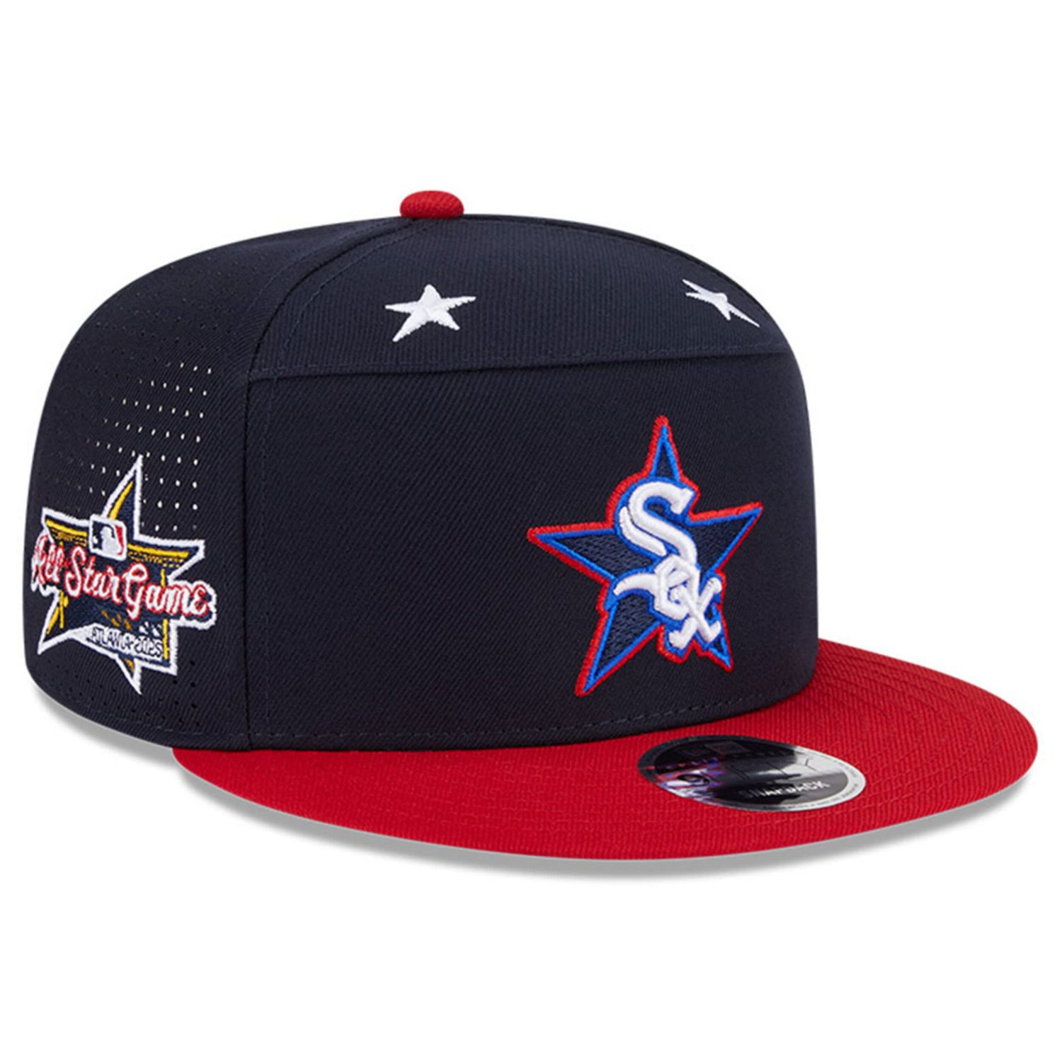 New Era Red Chicago White Sox 2025 MLB All-Star Game Workout Side Patch 9FIFTY Snapback Hat - view number 1