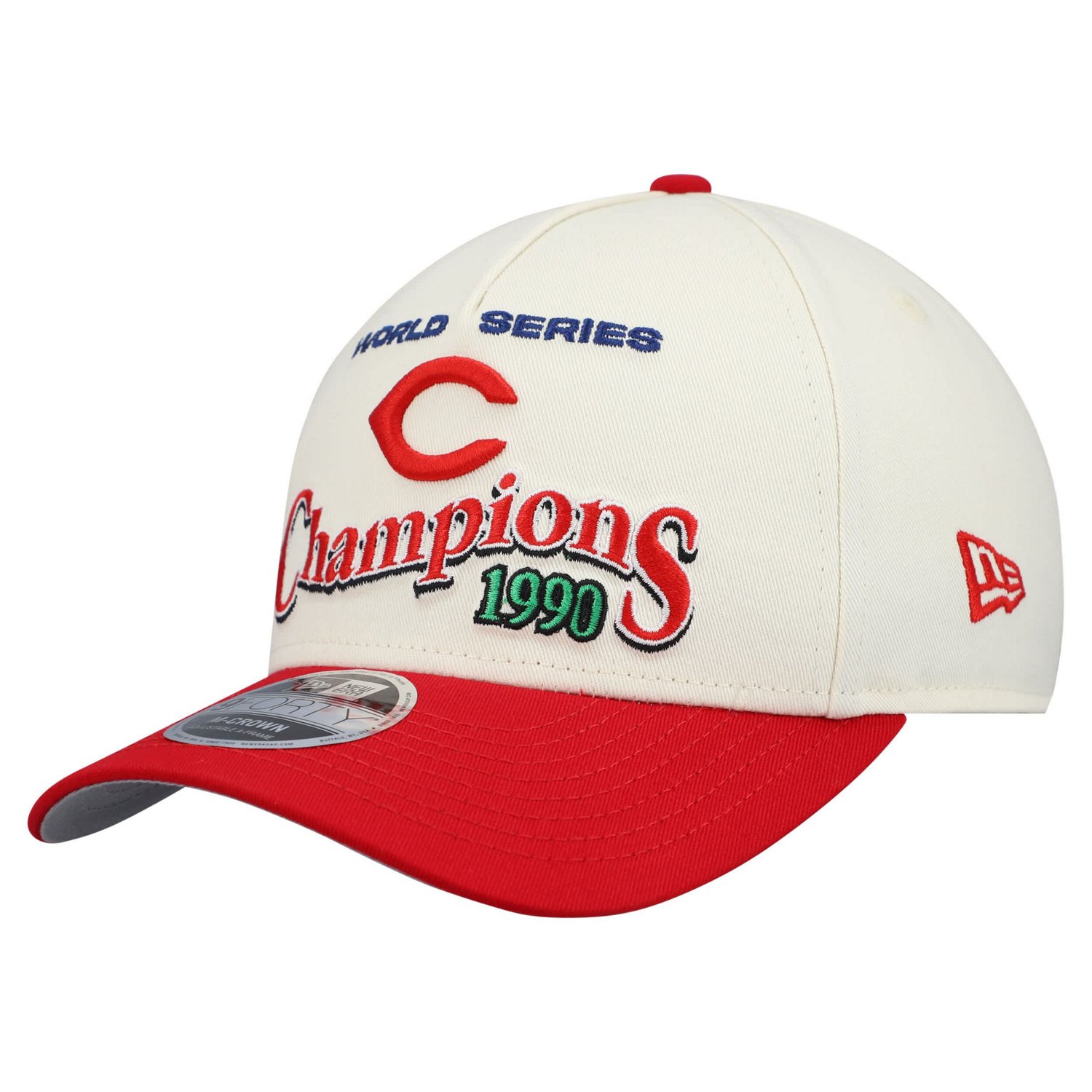 New Era Red Cincinnati Reds World Series 9FORTY M-Crown Adjustable Hat - view number 3