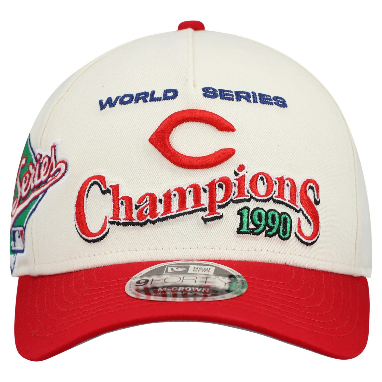 New Era Red Cincinnati Reds World Series 9FORTY M-Crown Adjustable Hat - view number 2
