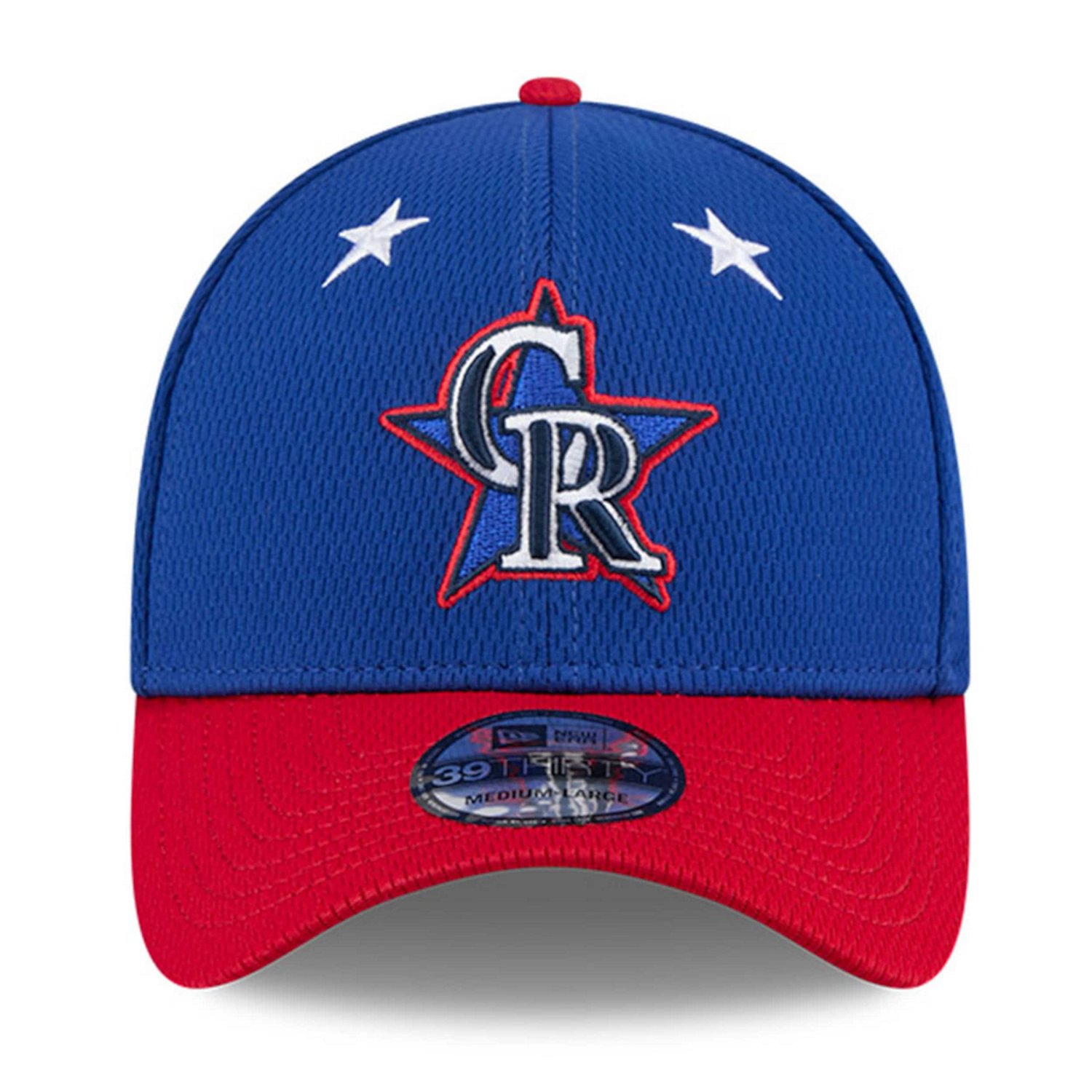 New Era Red Colorado Rockies 2025 MLB All-Star Game Workout 39THIRTY Flex Hat - view number 2