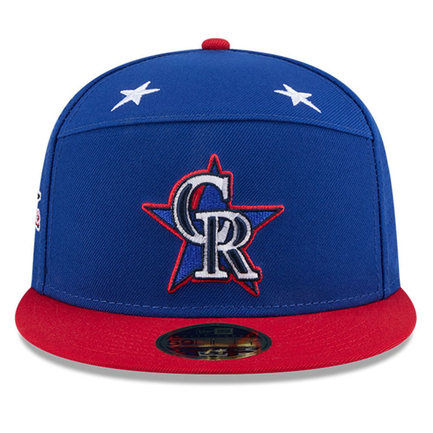 New Era Red Colorado Rockies 2025 MLB All-Star Game Workout Side Patch 59FIFTY Fitted Hat - view number 2