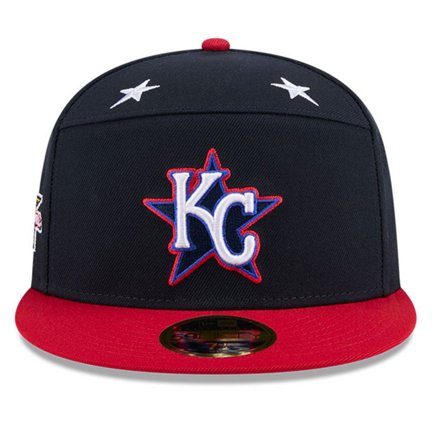 New Era Red Kansas City Royals 2025 MLB All-Star Game Workout Side Patch 59FIFTY Fitted Hat - view number 2
