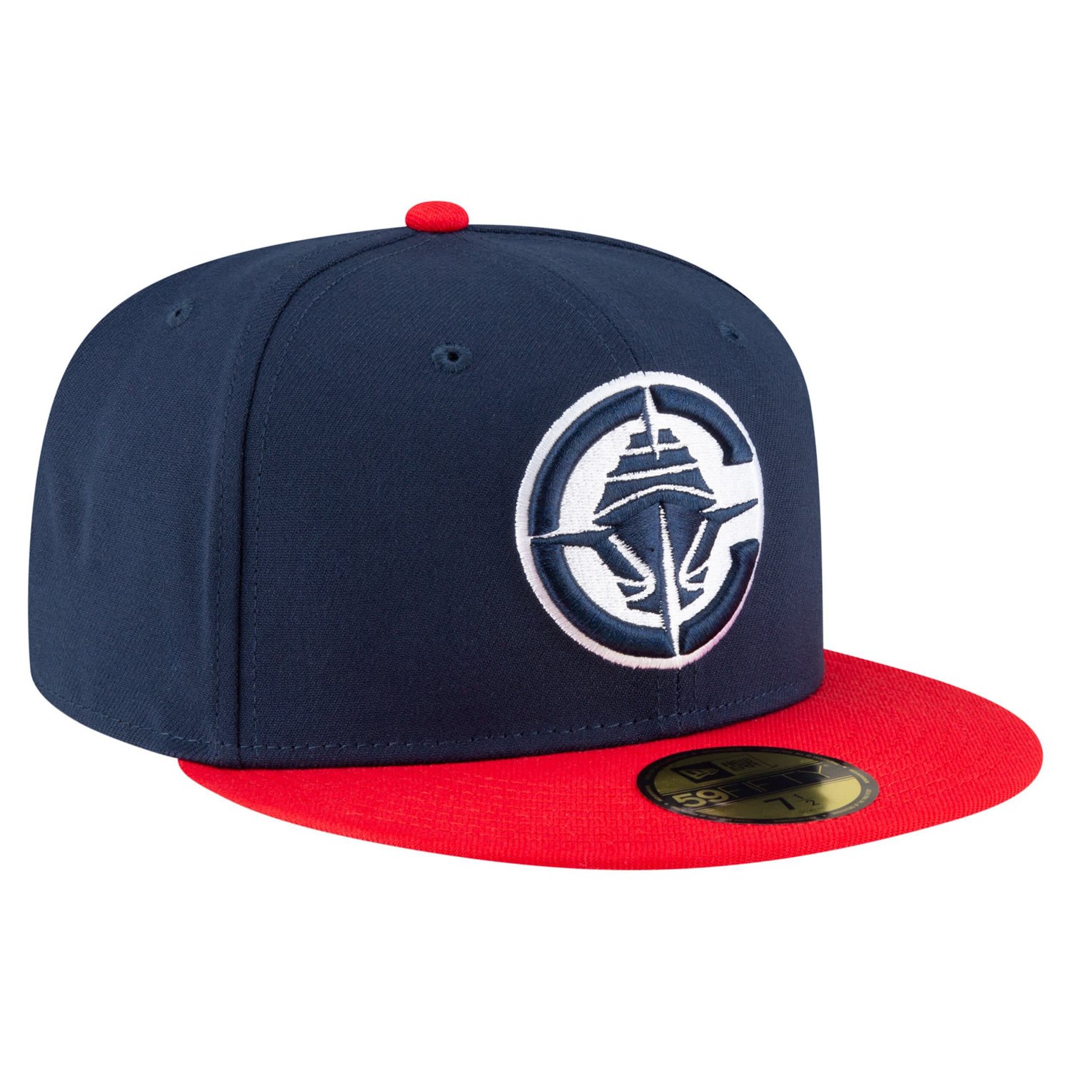 New Era Red LA Clippers 2-Tone 59FIFTY Fitted Hat - view number 3