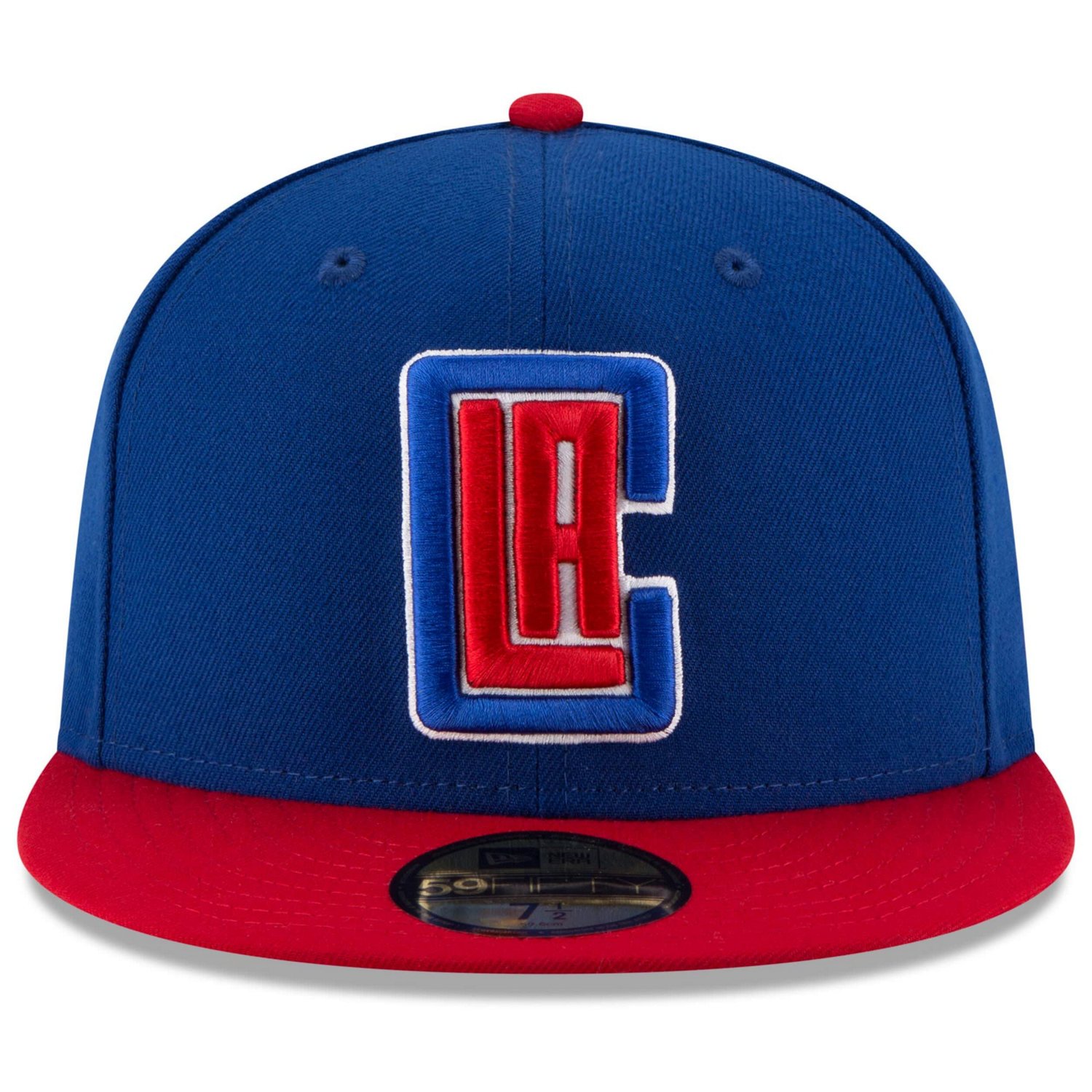 New Era /Red LA Clippers Official Team Color 2Tone 59FIFTY Fitted Hat - view number 2