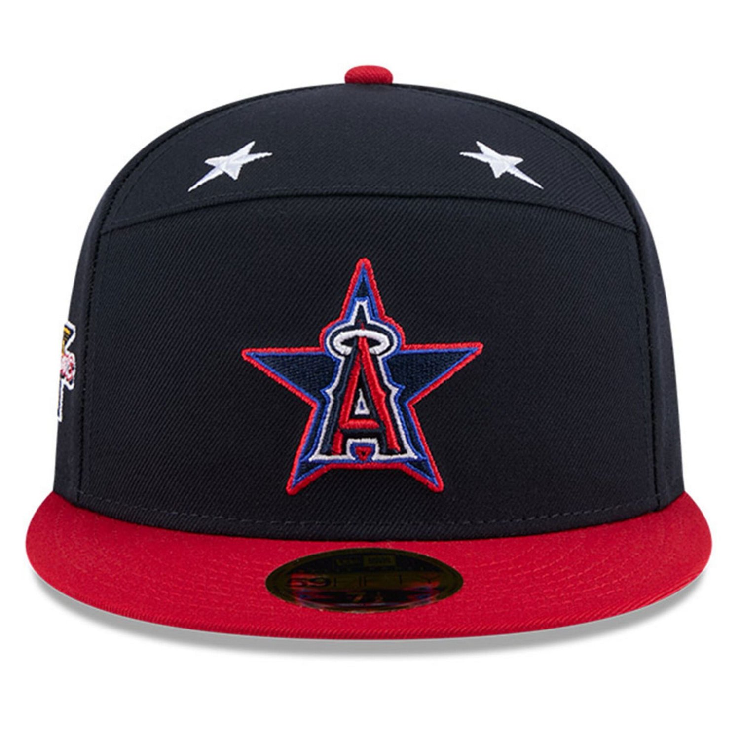 New Era Red Los Angeles Angels 2025 MLB All-Star Game Workout Side Patch 59FIFTY Fitted Hat