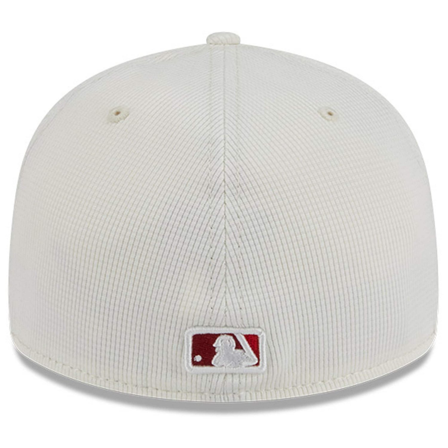 New Era Red Los Angeles Angels City Connect Batting Practice Low Profile 59FIFTY Fitted Hat - view number 4