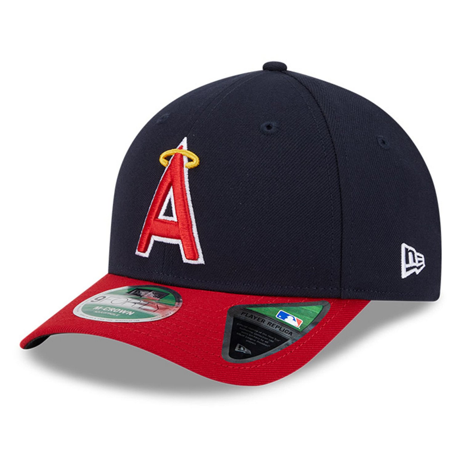 New Era Red Los Angeles Angels Player Replica 9FORTY Adjustable Hat                                                             