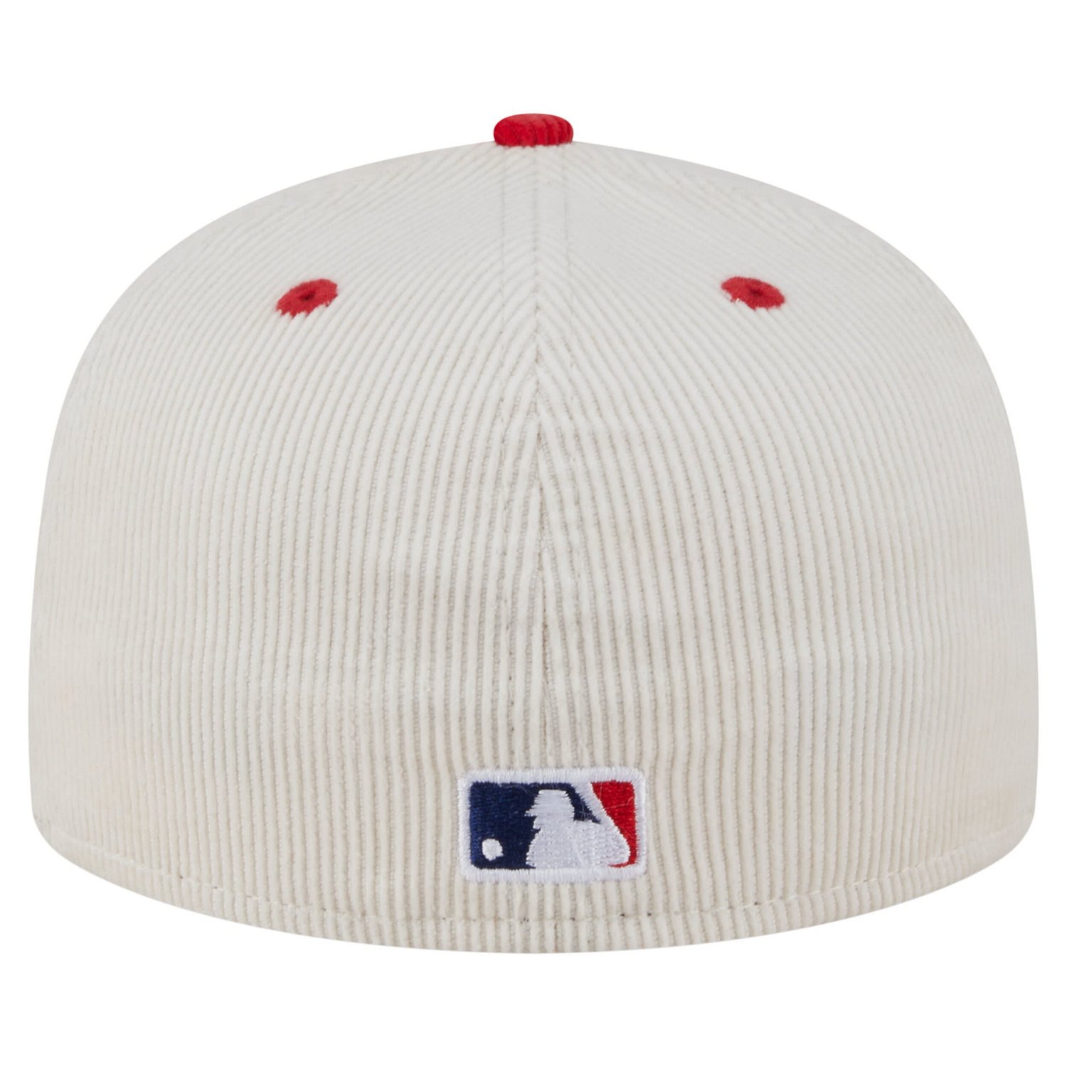 New Era Red Los Angeles Angels Two-Tone Corduroy 59FIFTY Fitted Hat - view number 4