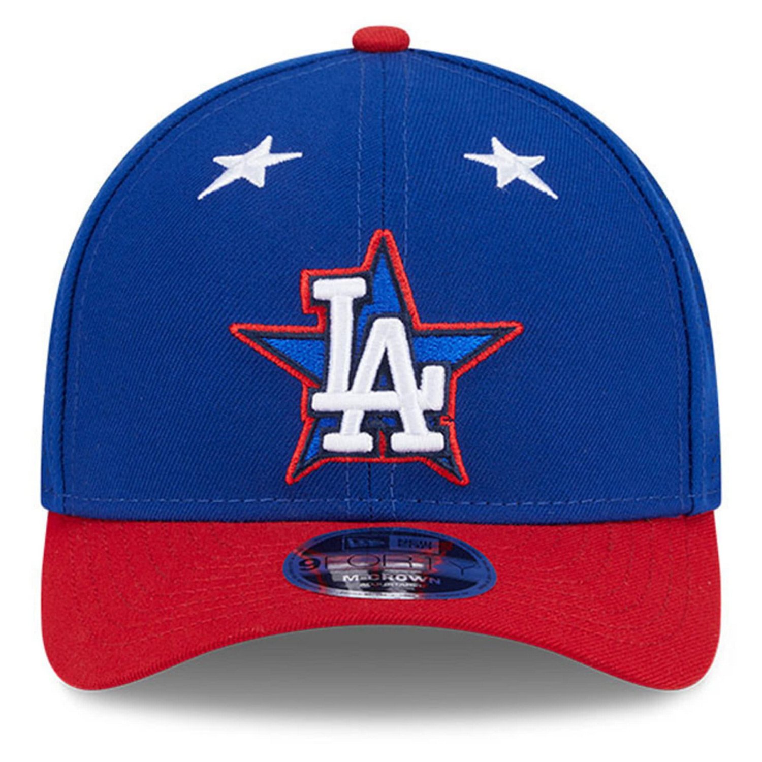 New Era Red Los Angeles Dodgers 2025 MLB All-Star Game Workout 9FORTY M-Crown Adjustable Hat - view number 2