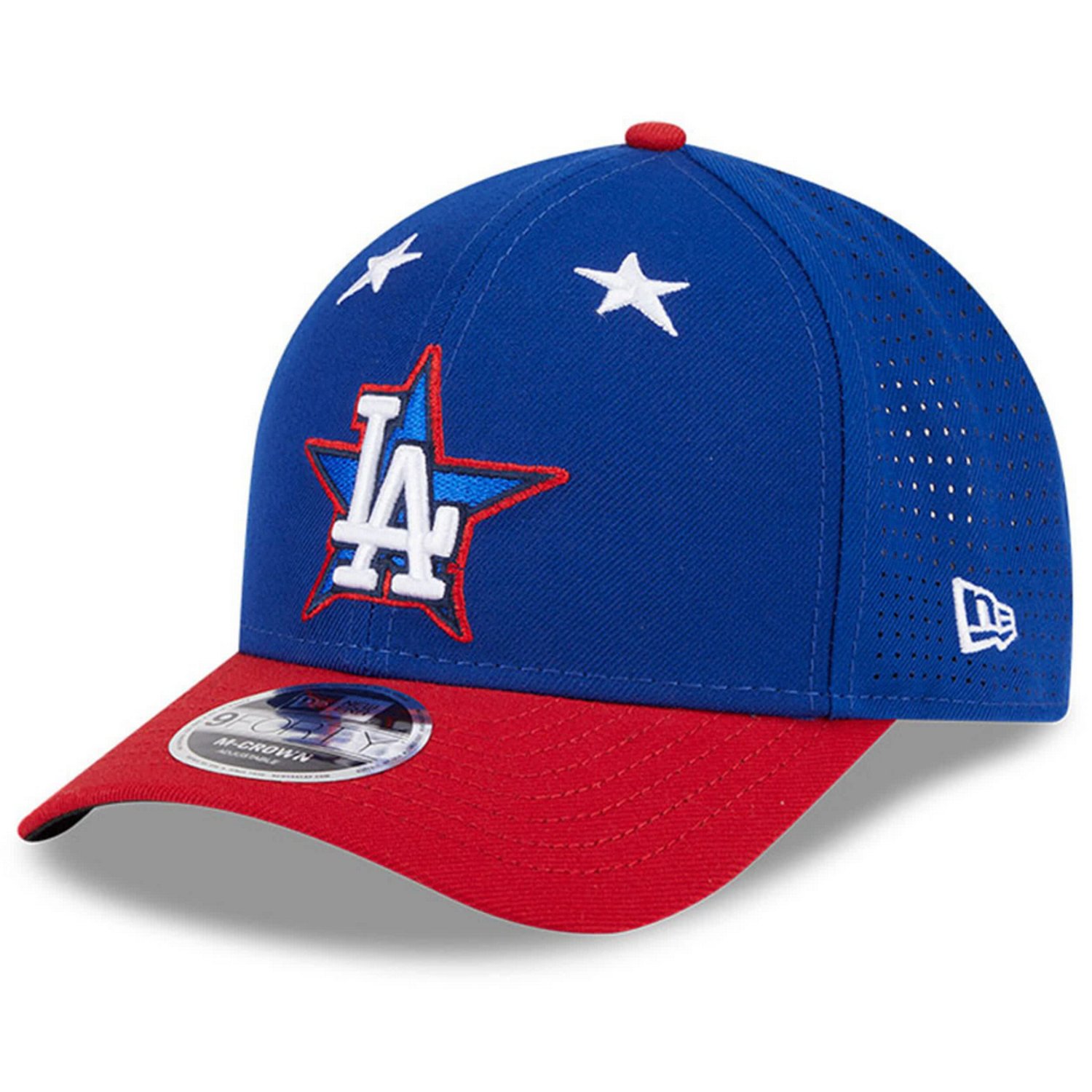 New Era Red Los Angeles Dodgers 2025 MLB All-Star Game Workout 9FORTY M-Crown Adjustable Hat - view number 3