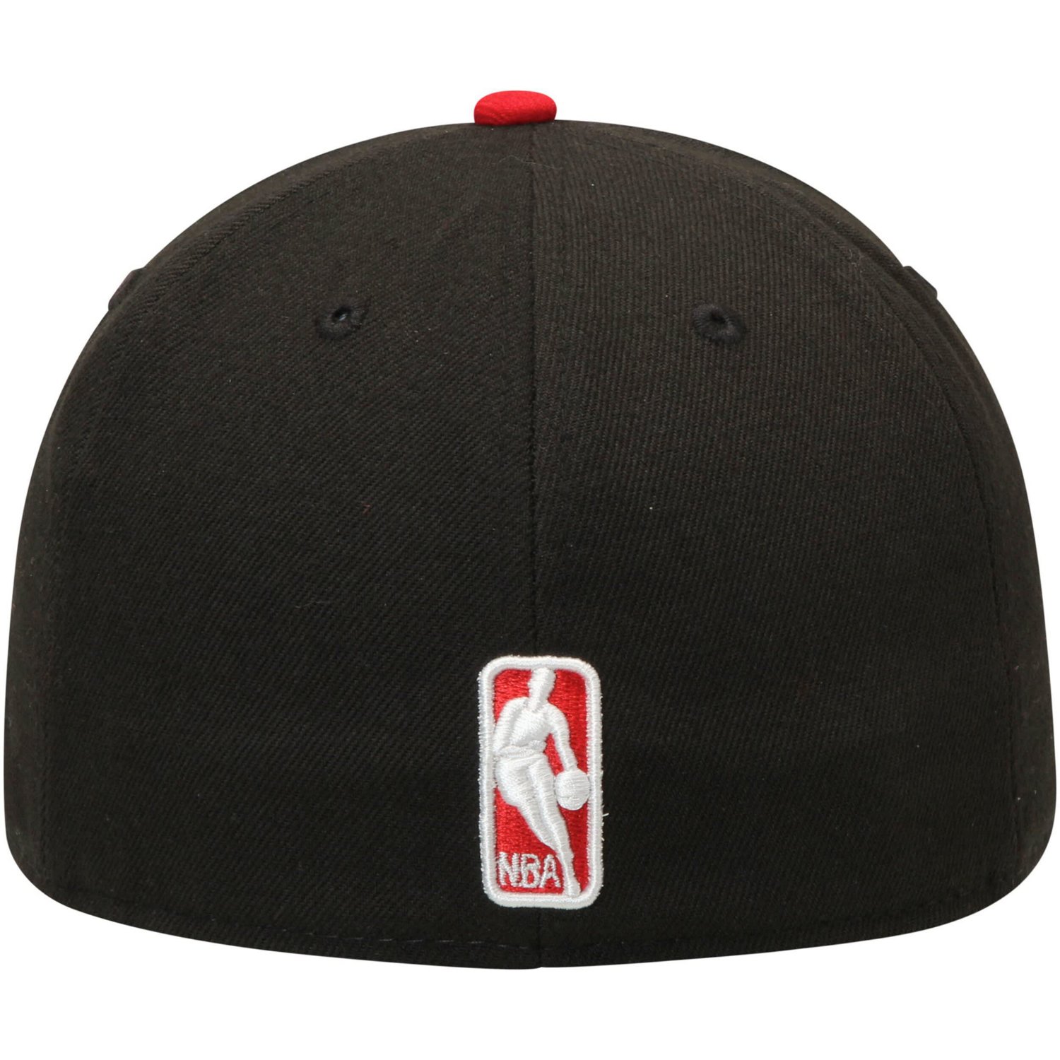 New Era Red Miami Heat Official Team Color 2Tone 59FIFTY Fitted Hat - view number 4