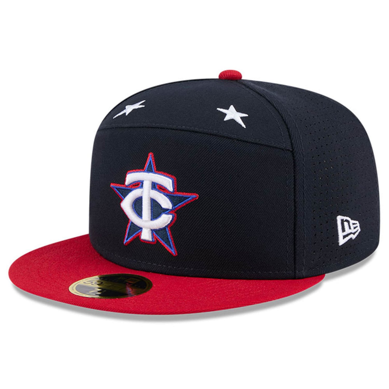New Era Red Minnesota Twins 2025 MLB All-Star Game Workout Side Patch 59FIFTY Fitted Hat
