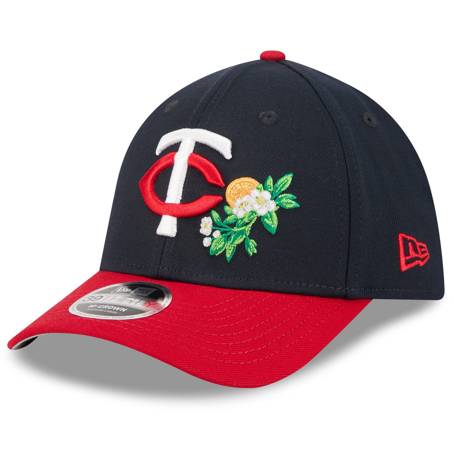 New Era Red Minnesota Twins 2026 Spring Training M-Crown 39THIRTY Flex Hat - view number 3