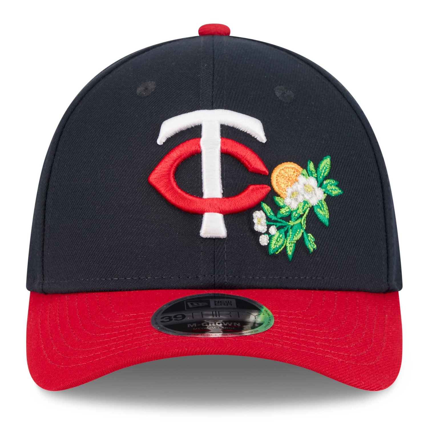 New Era Red Minnesota Twins 2026 Spring Training M-Crown 39THIRTY Flex Hat - view number 2