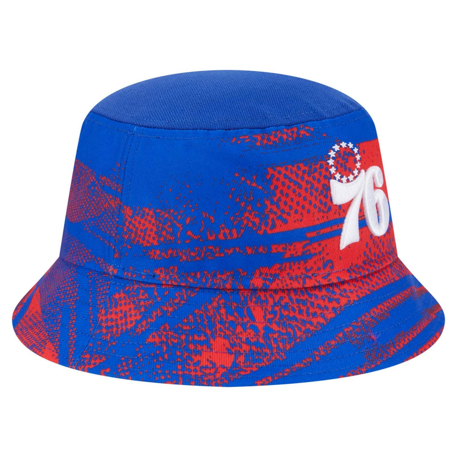 New Era Red Philadelphia 76ers Tip-Off Bucket Hat - view number 3