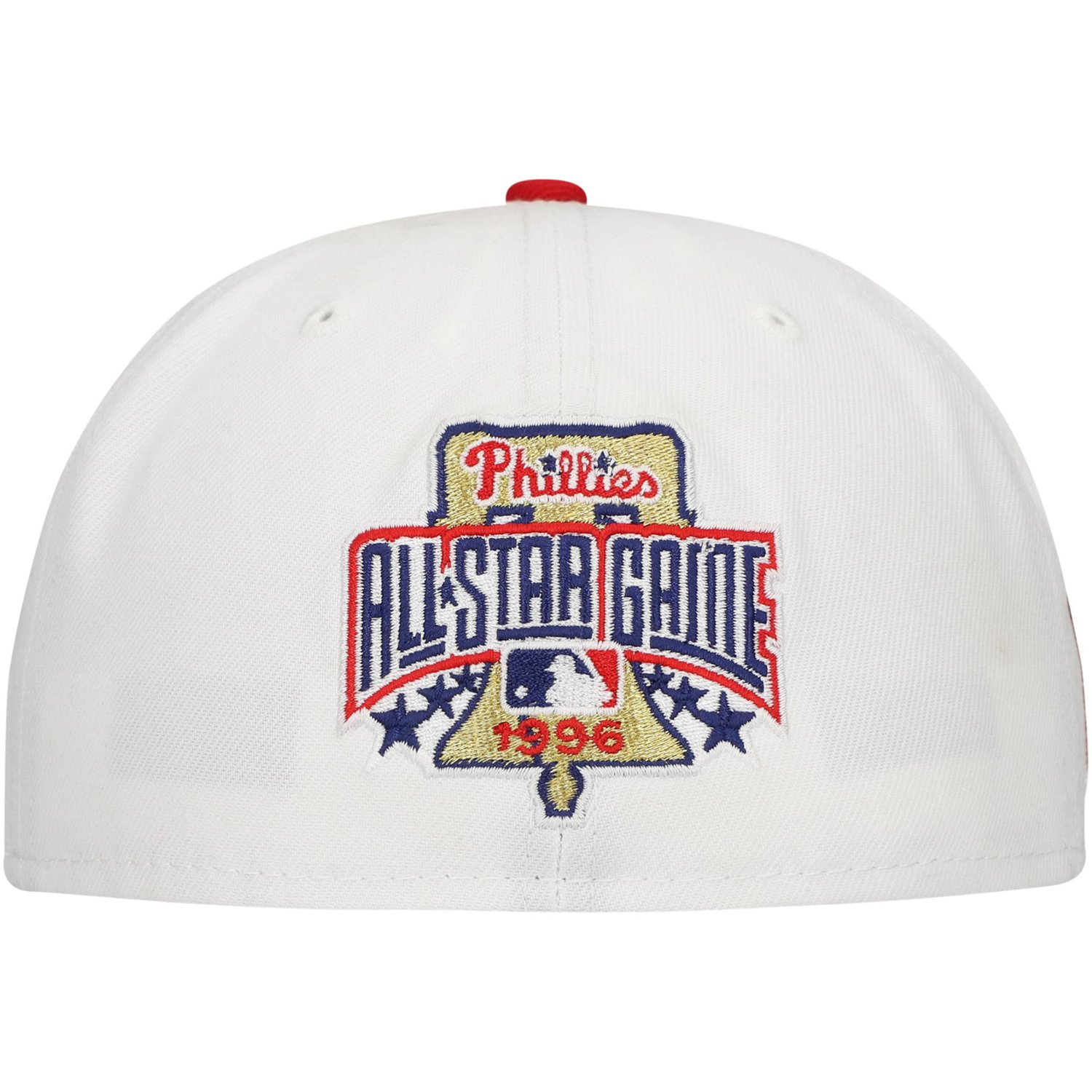 New Era /Red Philadelphia Phillies Major Sidepatch 59FIFTY Fitted Hat                                                            - view number 4