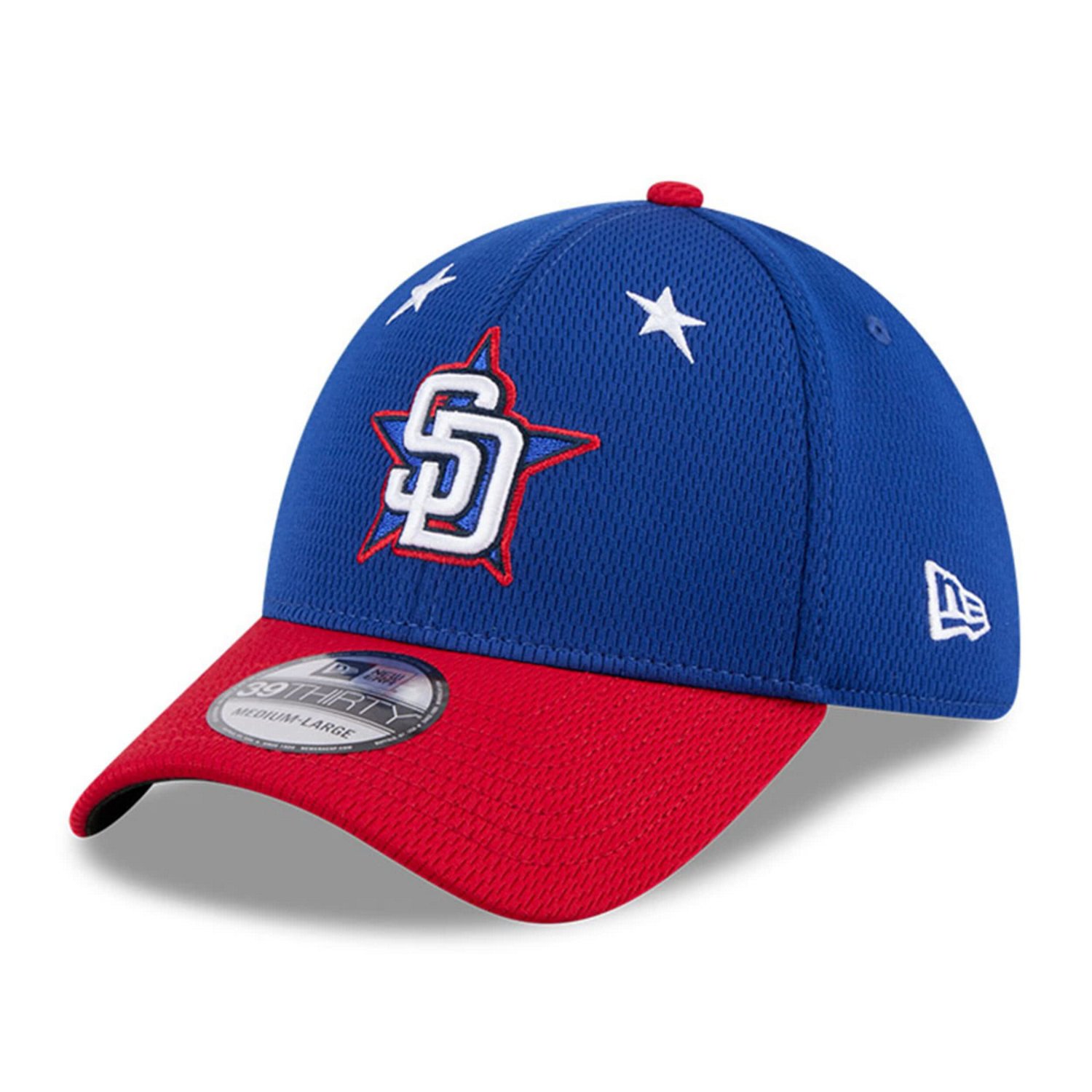 New Era Red San Diego Padres 2025 MLB All-Star Game Workout 39THIRTY Flex Hat
