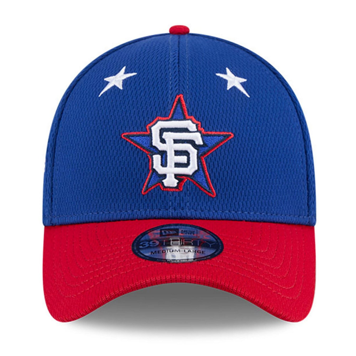 New Era Red San Francisco Giants 2025 MLB All-Star Game Workout 39THIRTY Flex Hat - view number 2