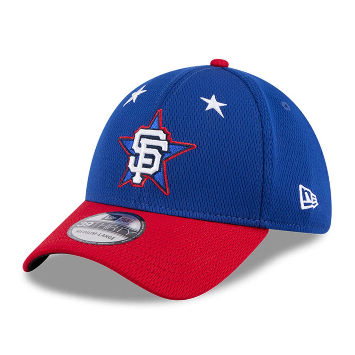 New Era Red San Francisco Giants 2025 MLB All-Star Game Workout 39THIRTY Flex Hat - view number 3
