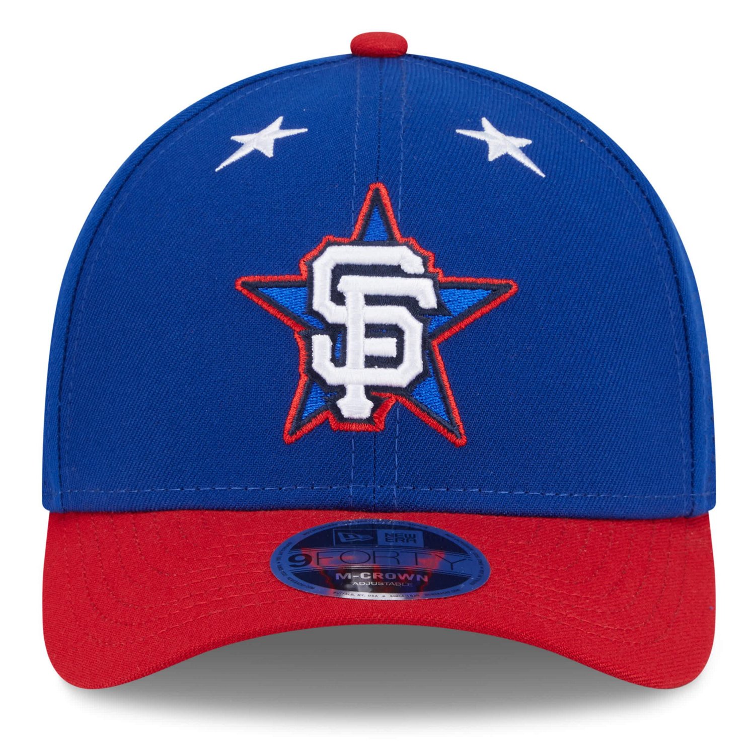 New Era Red San Francisco Giants 2025 MLB All-Star Game Workout 9FORTY M-Crown Adjustable Hat - view number 2