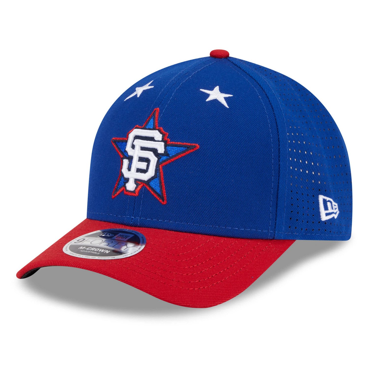 New Era Red San Francisco Giants 2025 MLB All-Star Game Workout 9FORTY M-Crown Adjustable Hat - view number 3
